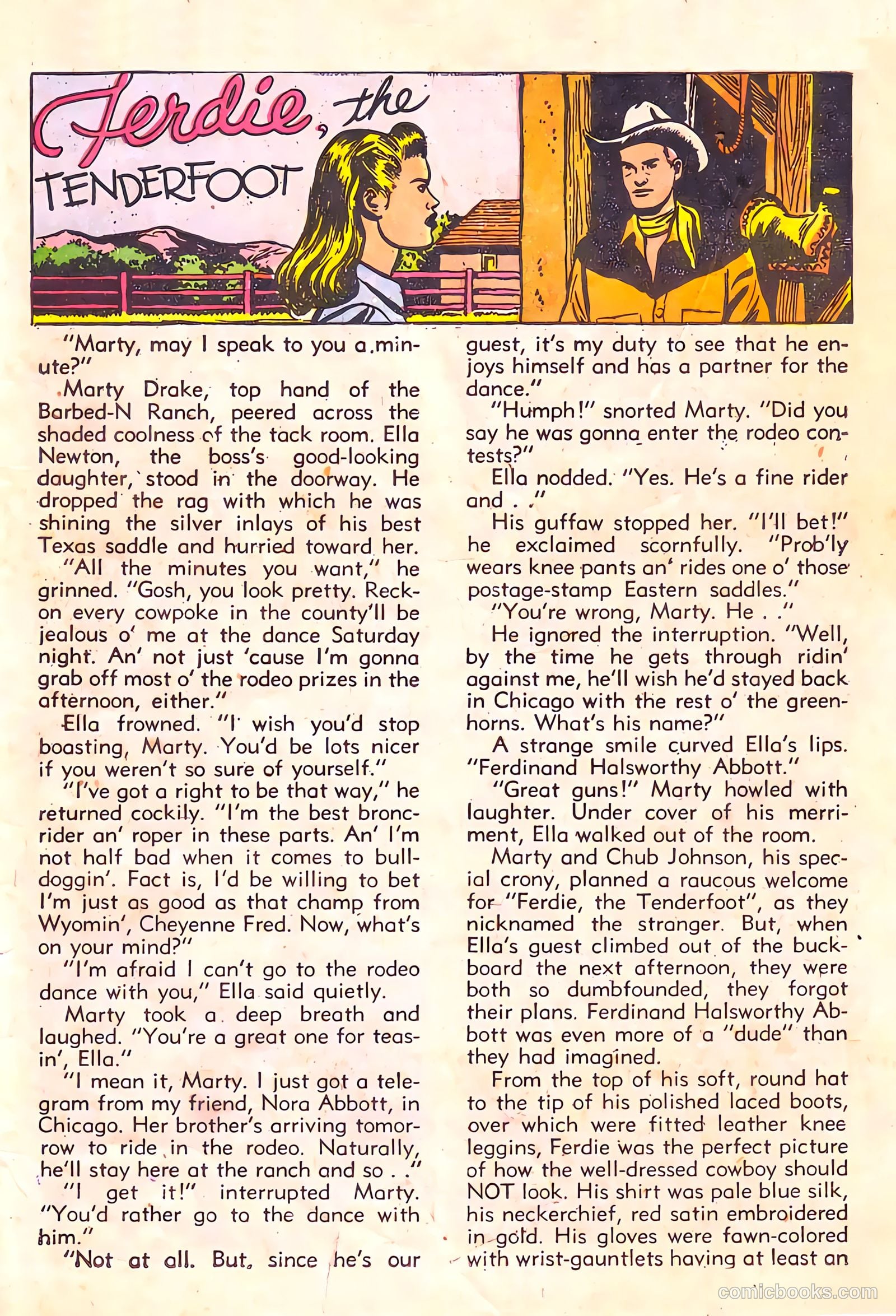 Gene Autry Comics #14 (1948) — page 27 of 35