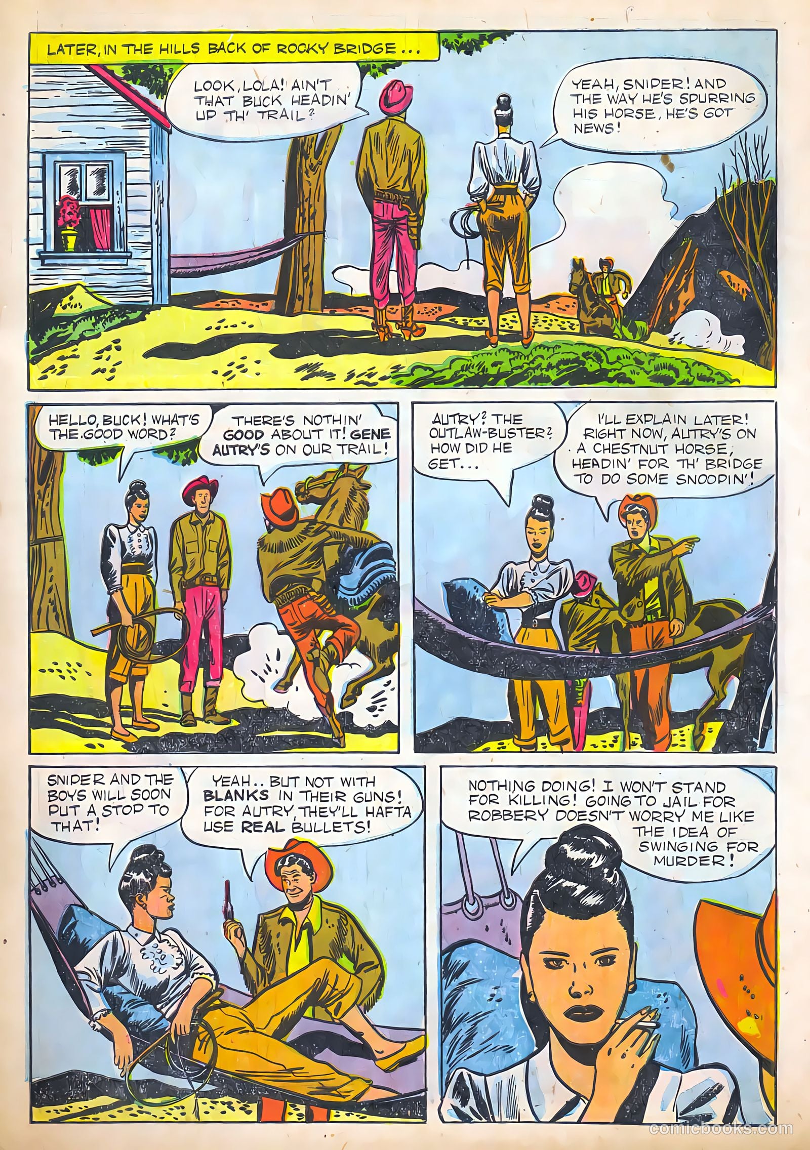 Gene Autry Comics #15 (1948) — page 10 of 36