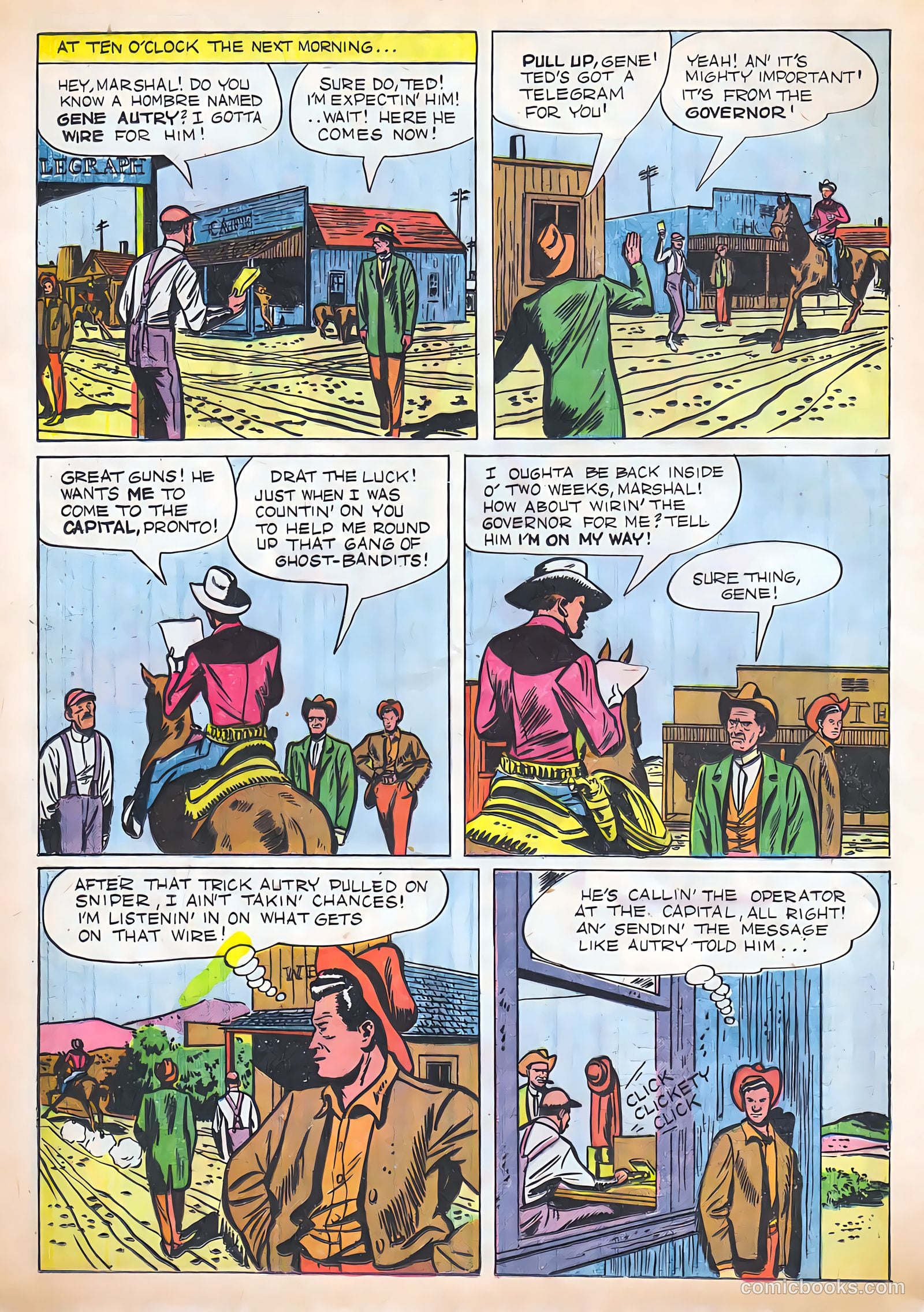 Gene Autry Comics #15 (1948) — page 20 of 36