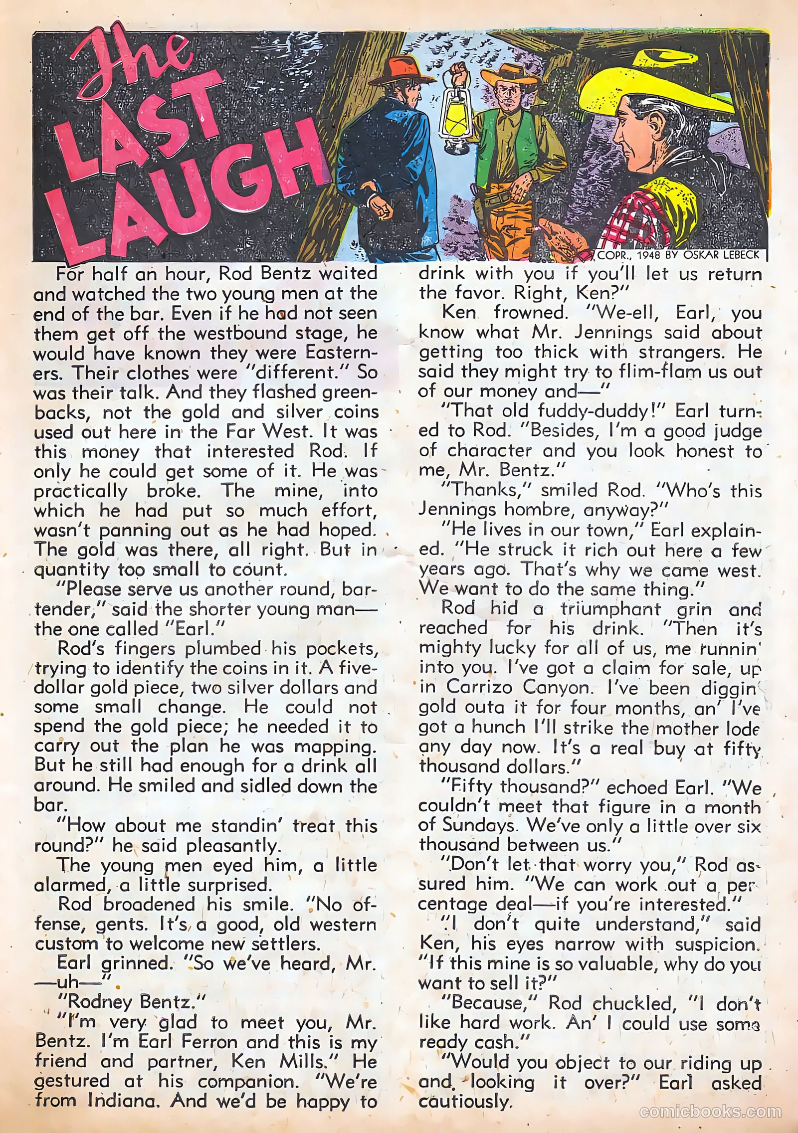 Gene Autry Comics #15 (1948) — page 27 of 36
