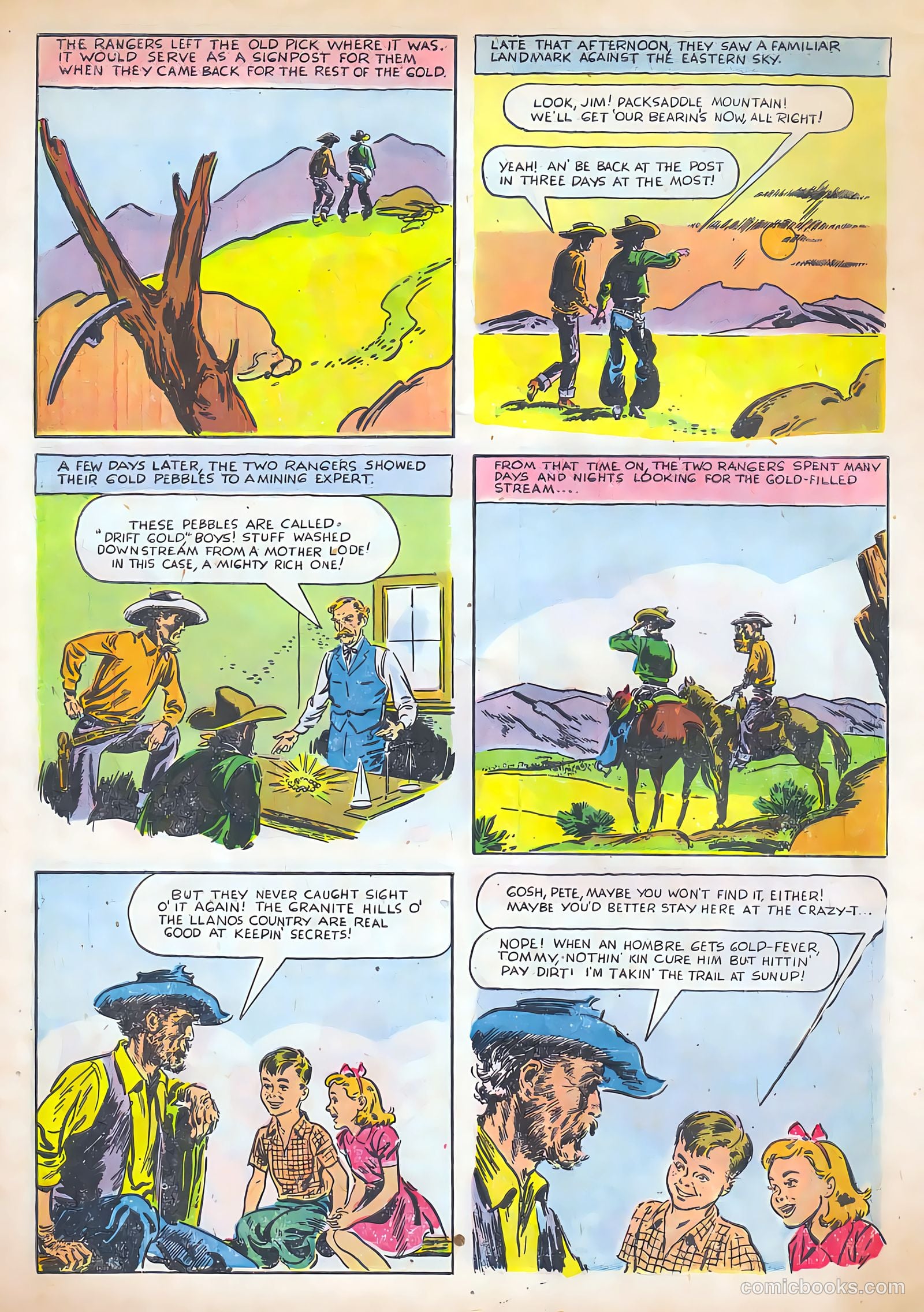 Gene Autry Comics #15 (1948) — page 34 of 36