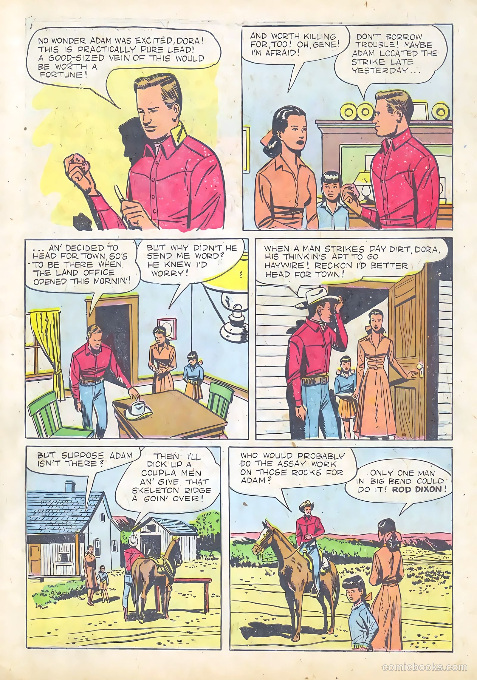 Gene Autry Comics #16 (1948) — page 7 of 36