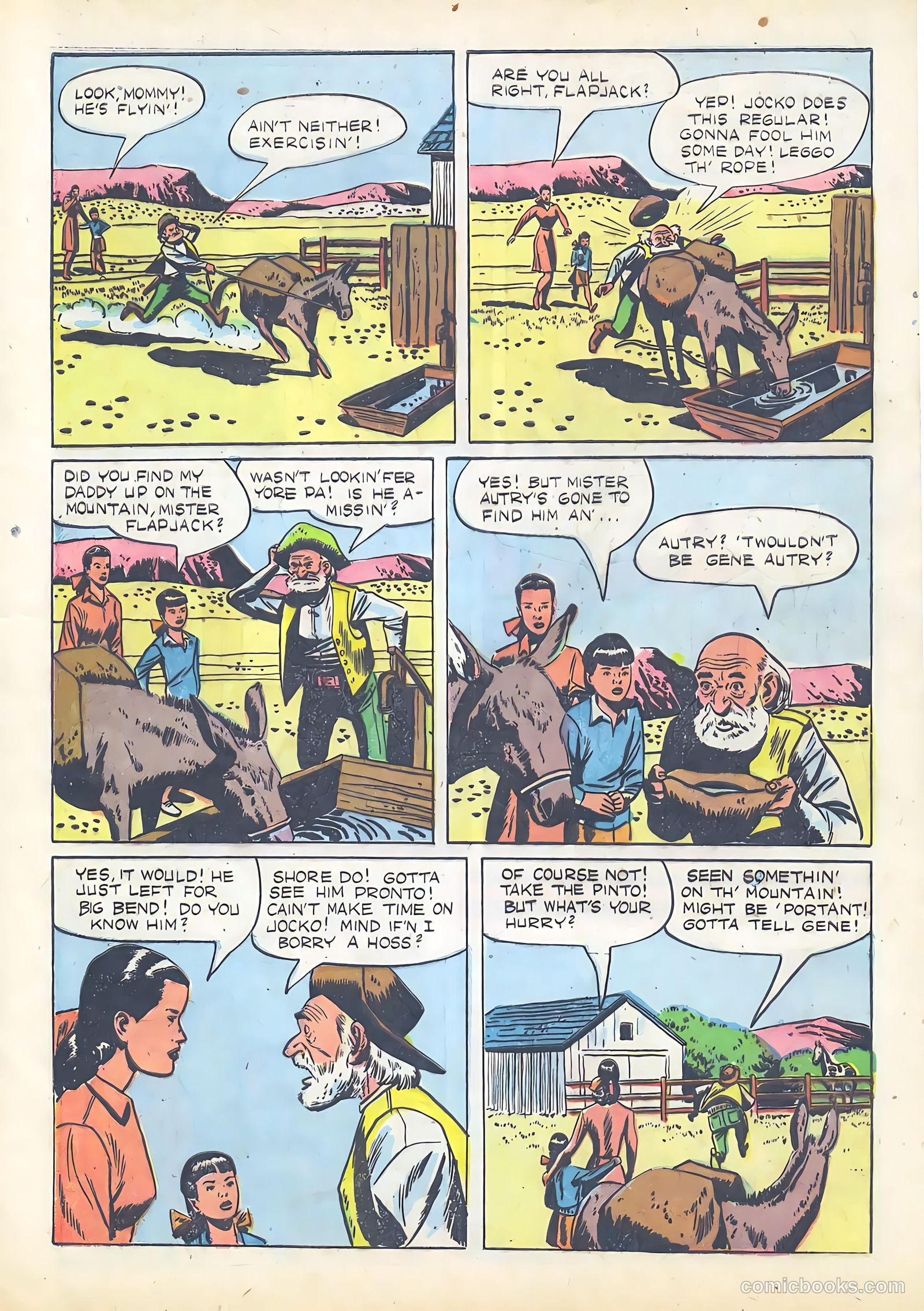 Gene Autry Comics #16 (1948) — page 9 of 36
