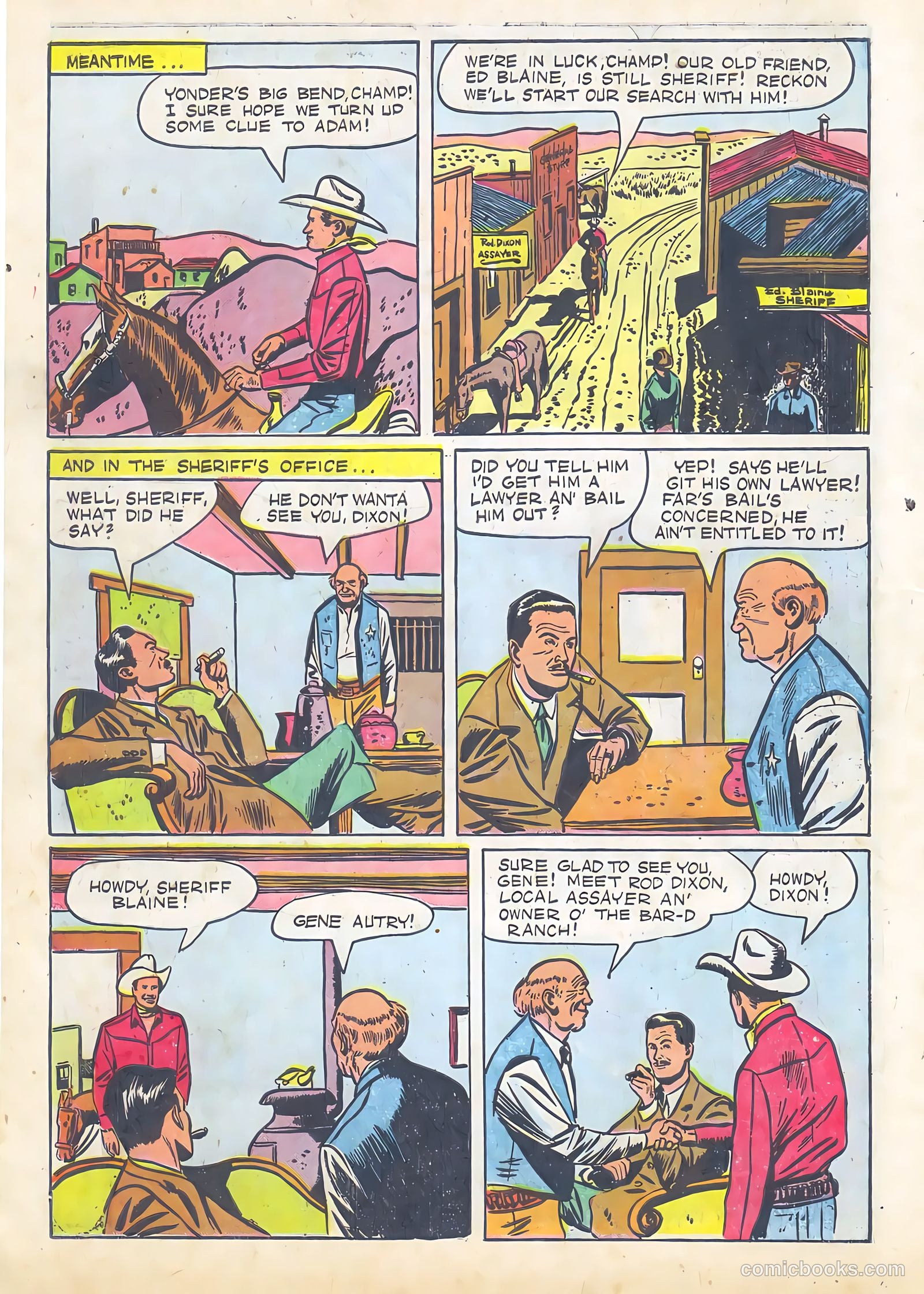 Gene Autry Comics #16 (1948) — page 10 of 36