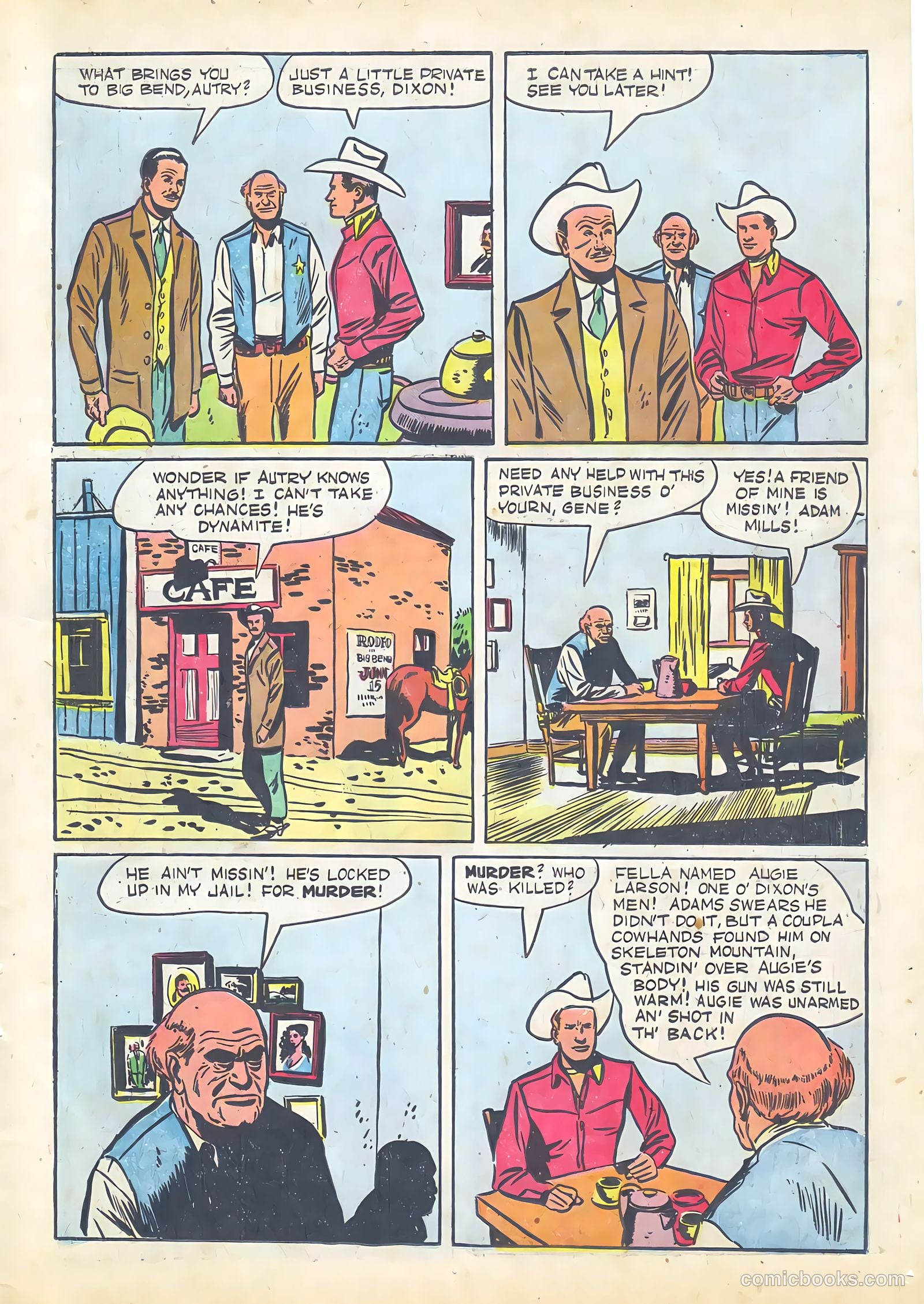 Gene Autry Comics #16 (1948) — page 11 of 36
