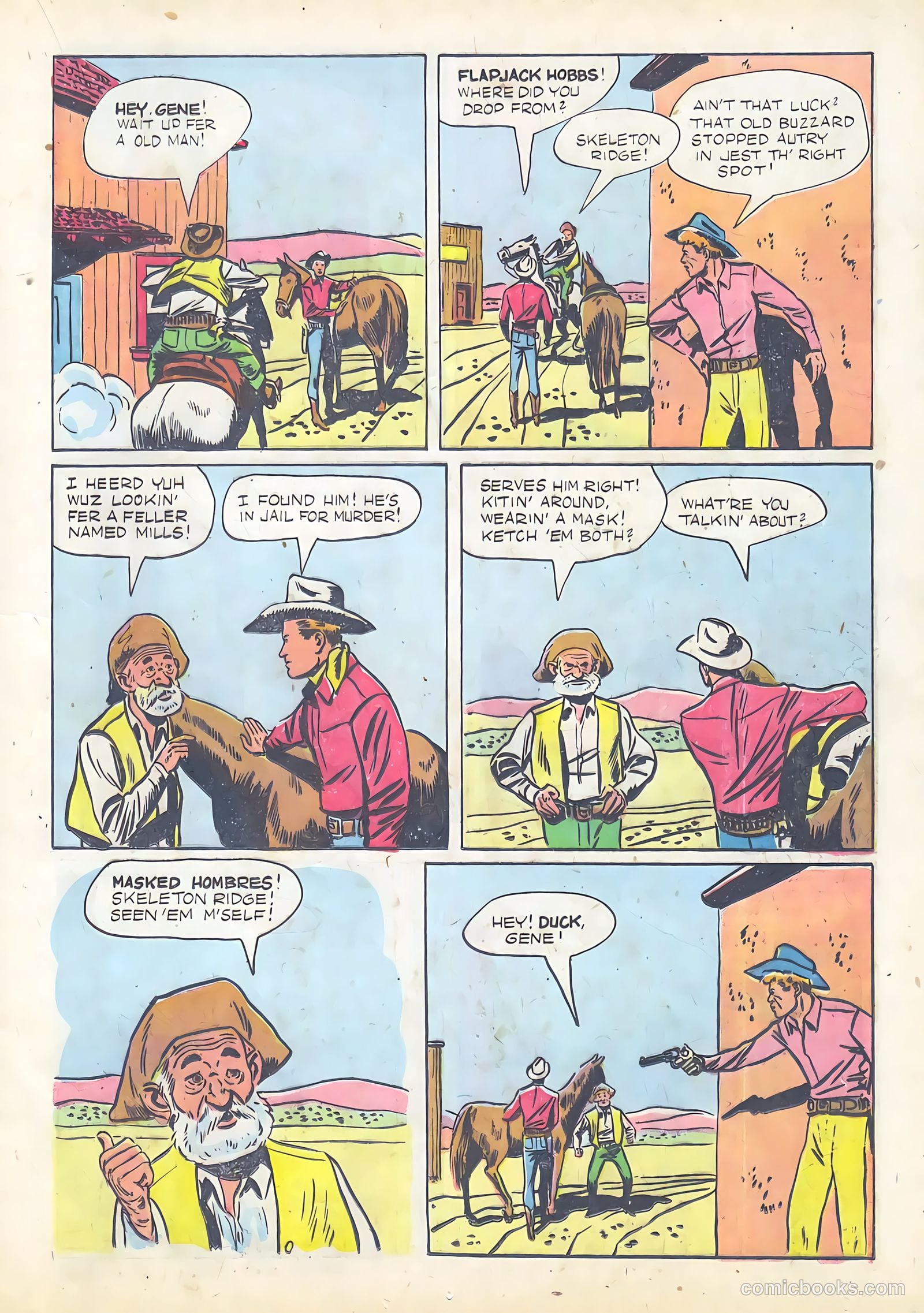 Gene Autry Comics #16 (1948) — page 17 of 36