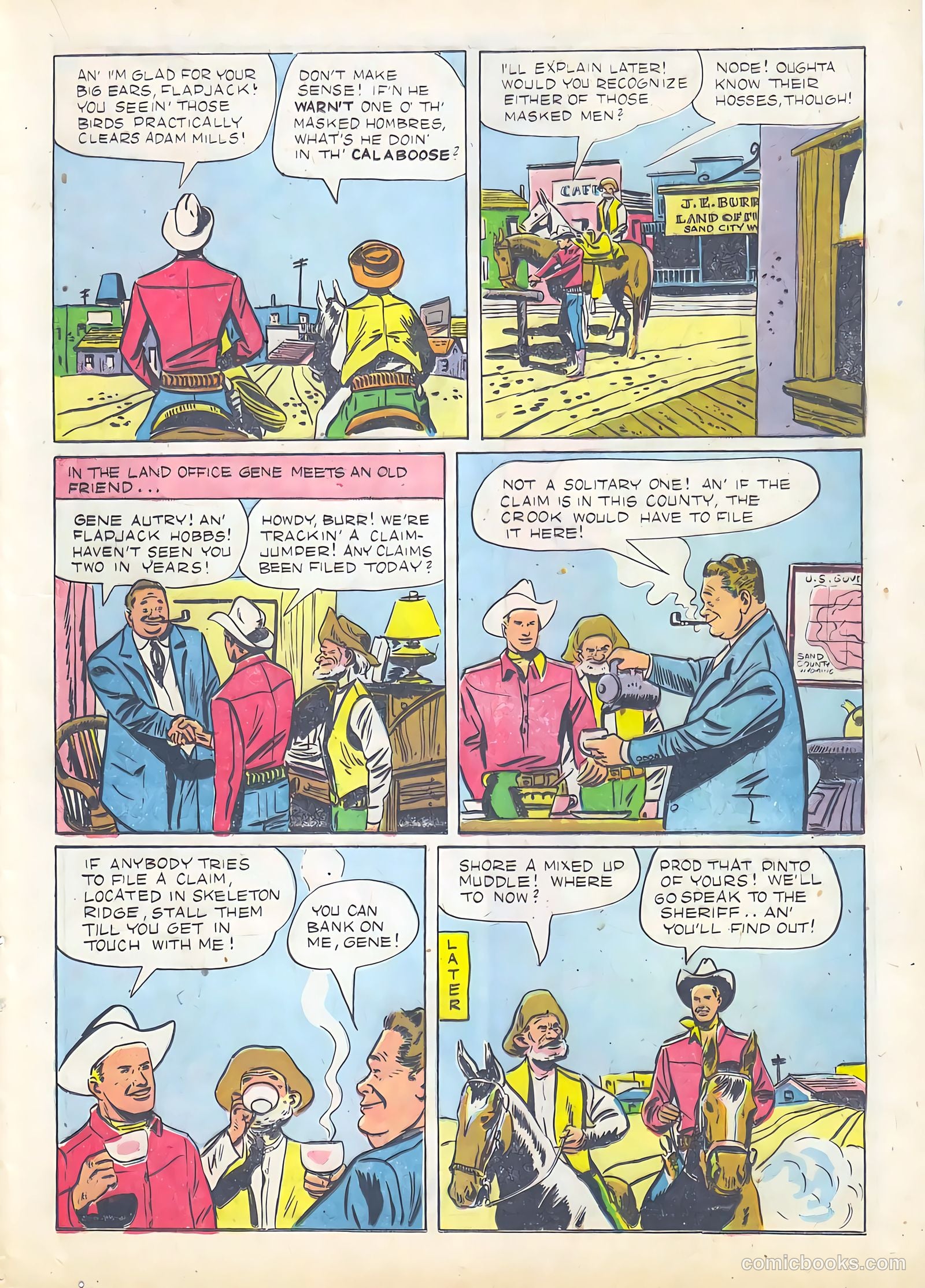 Gene Autry Comics #16 (1948) — page 21 of 36