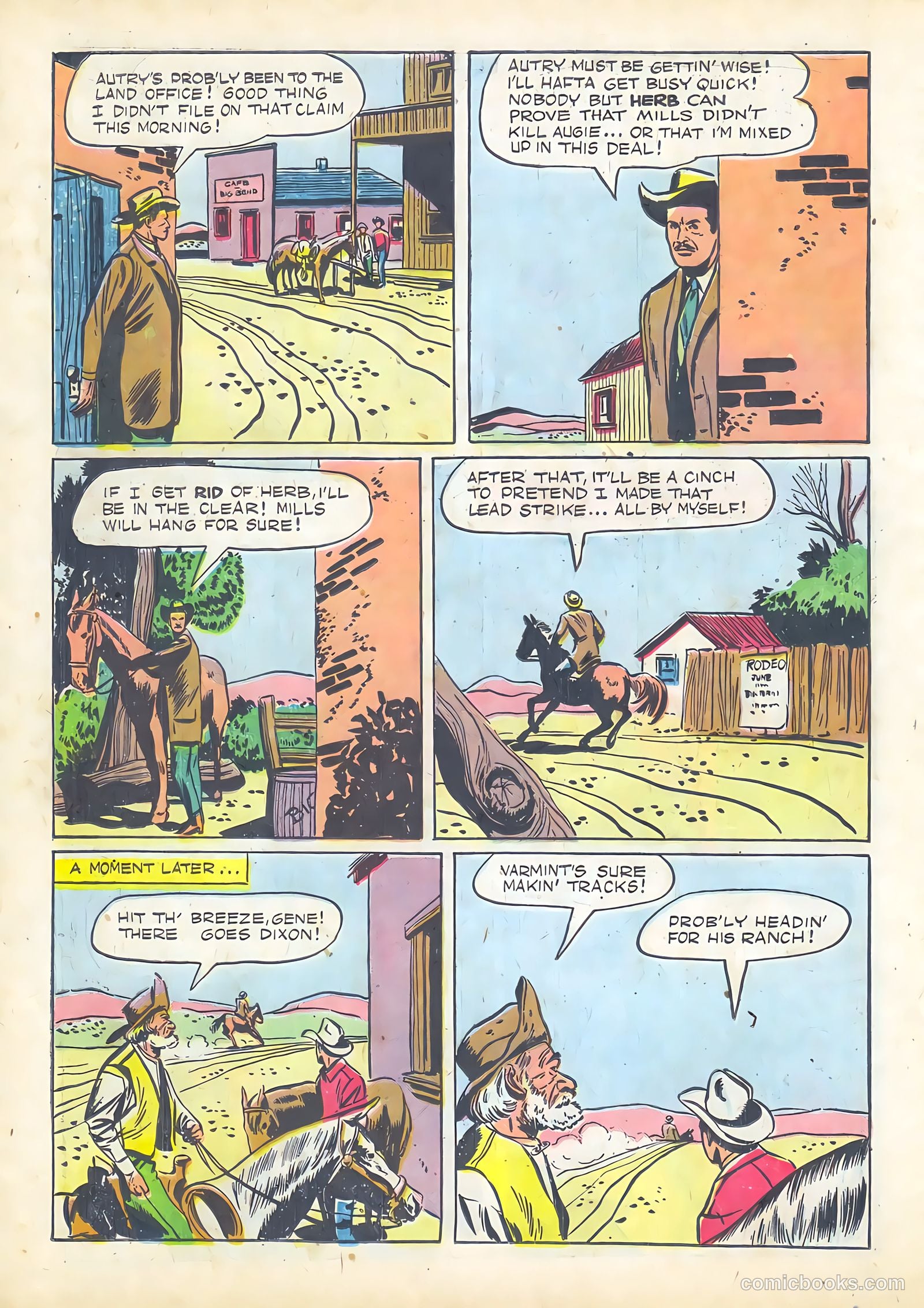 Gene Autry Comics #16 (1948) — page 22 of 36