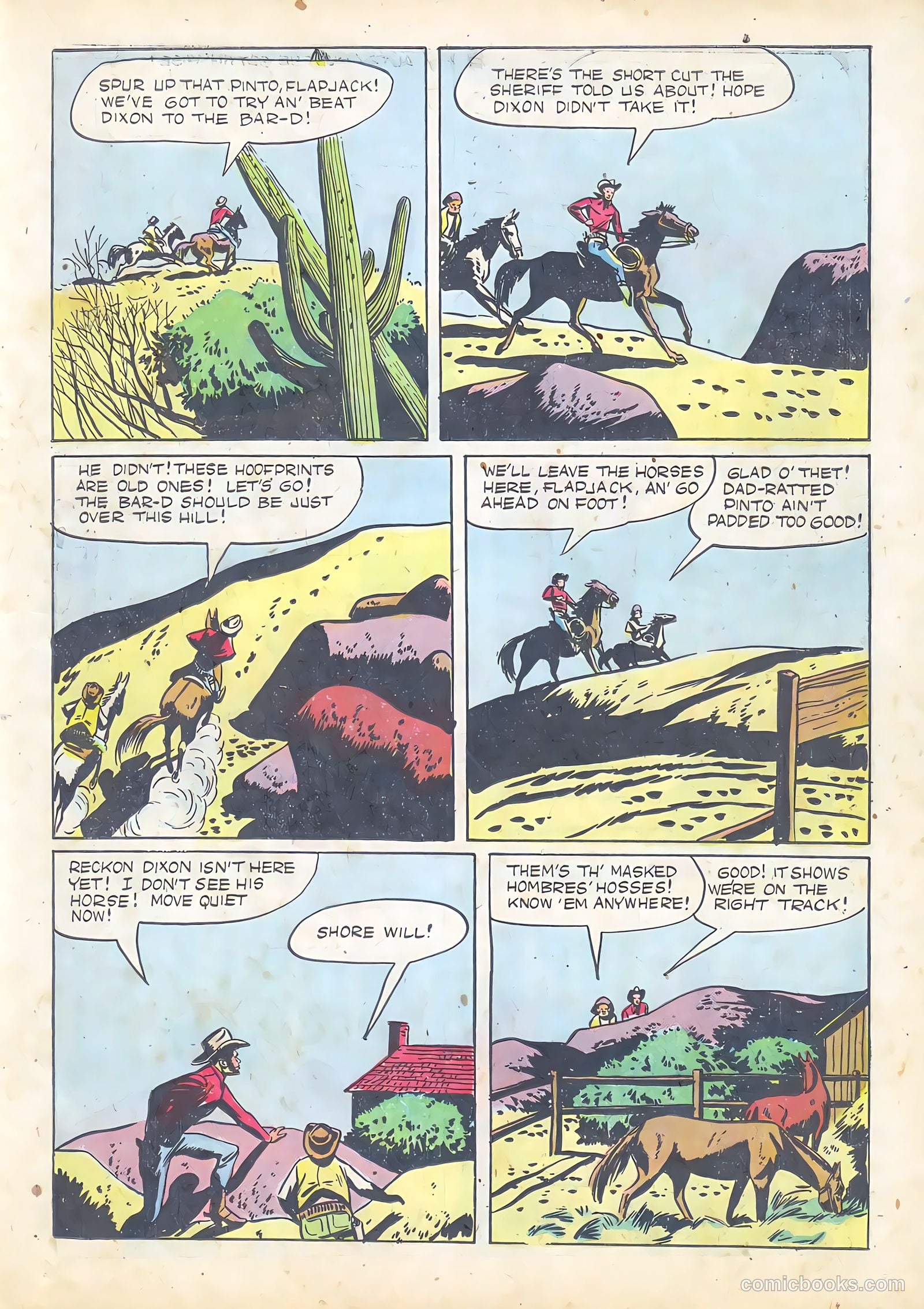 Gene Autry Comics #16 (1948) — page 23 of 36