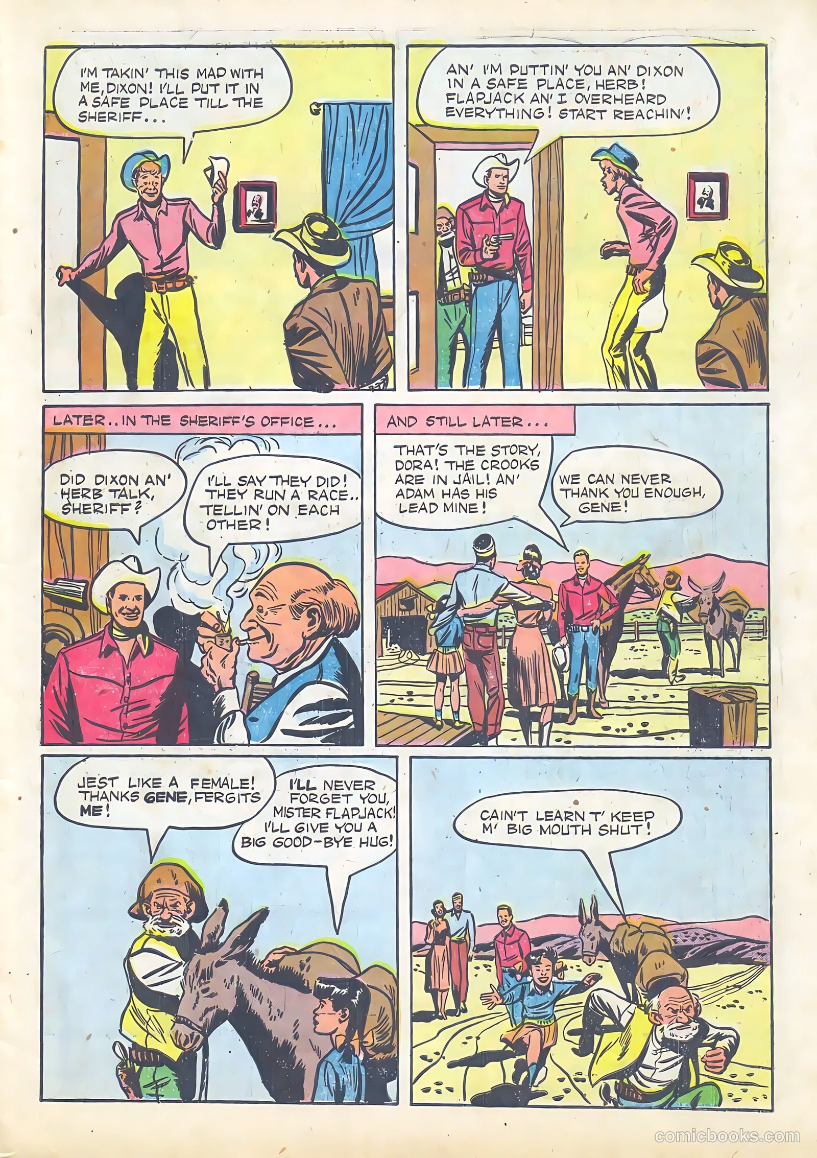 Gene Autry Comics #16 (1948) — page 27 of 36