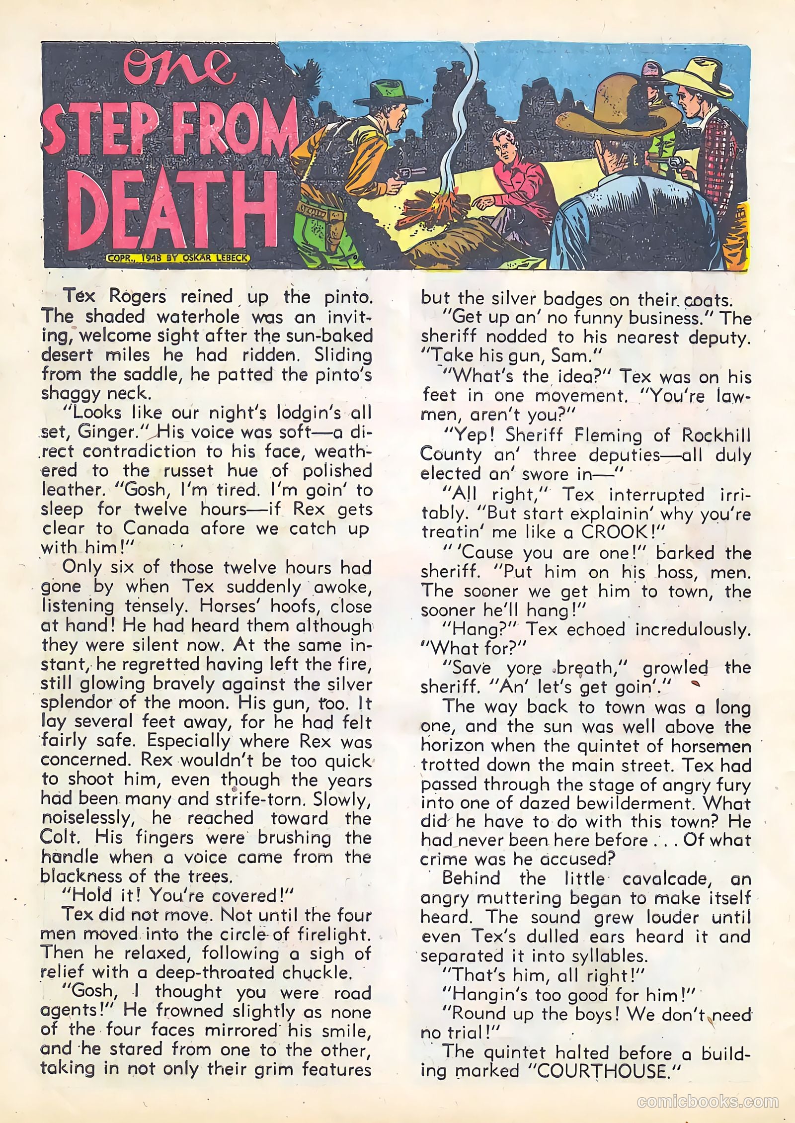 Gene Autry Comics #16 (1948) — page 28 of 36
