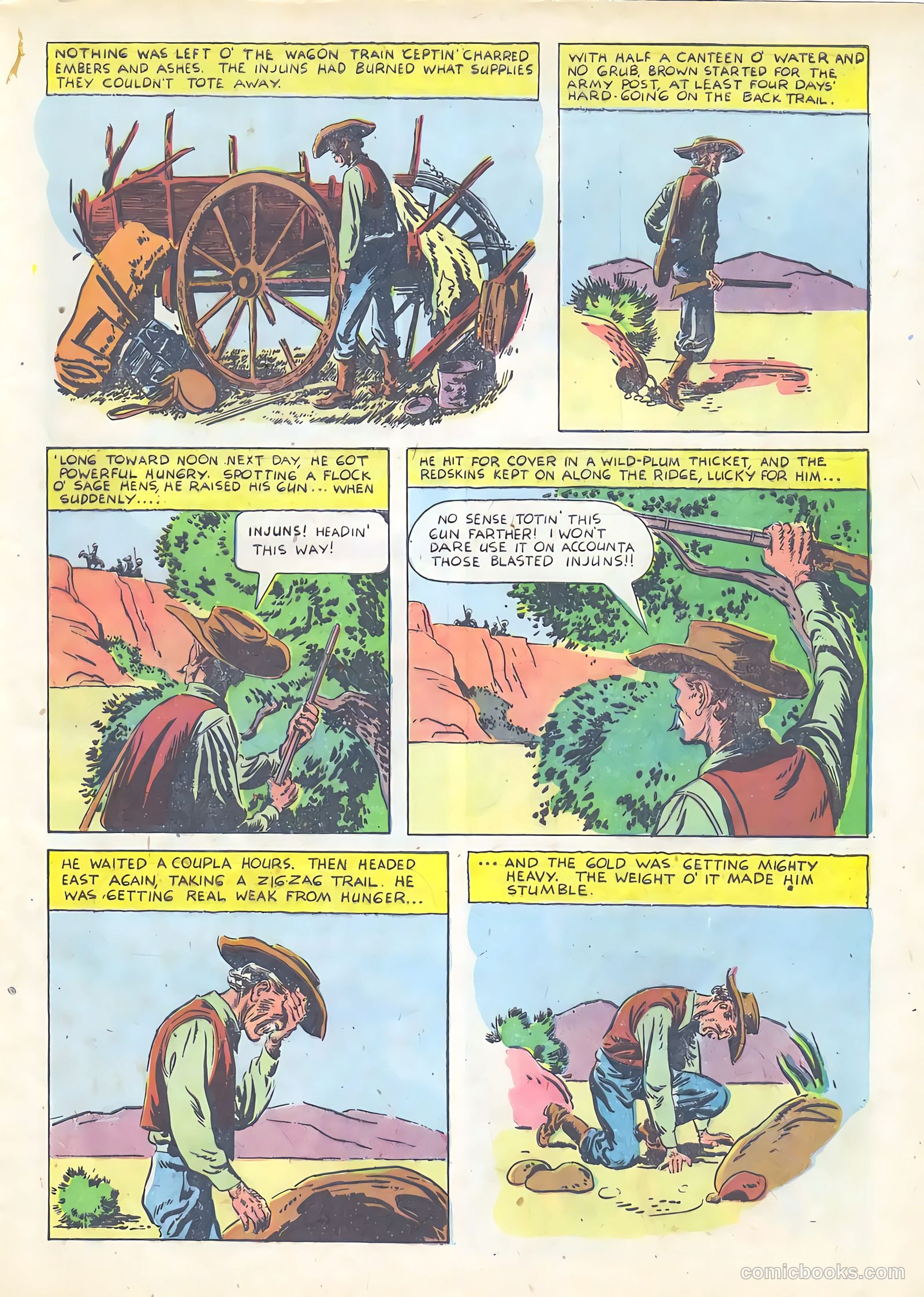 Gene Autry Comics #16 (1948) — page 33 of 36