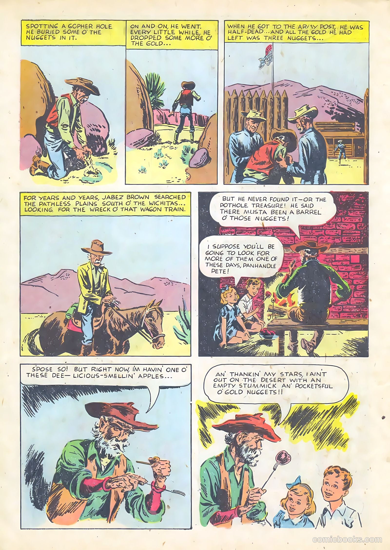 Gene Autry Comics #16 (1948) — page 34 of 36