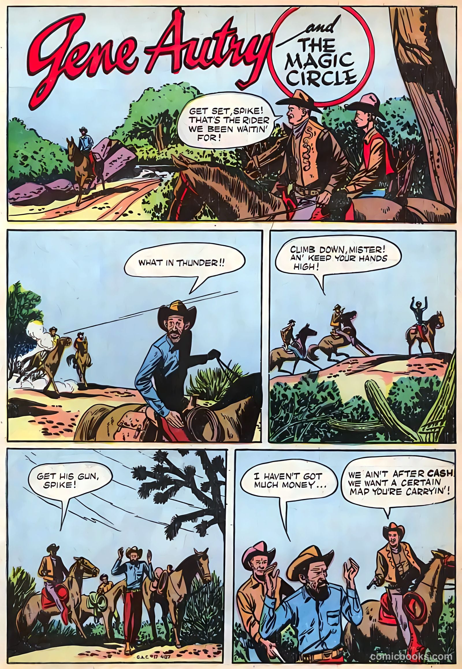 Gene Autry Comics #17 (1947) — page 2 of 26