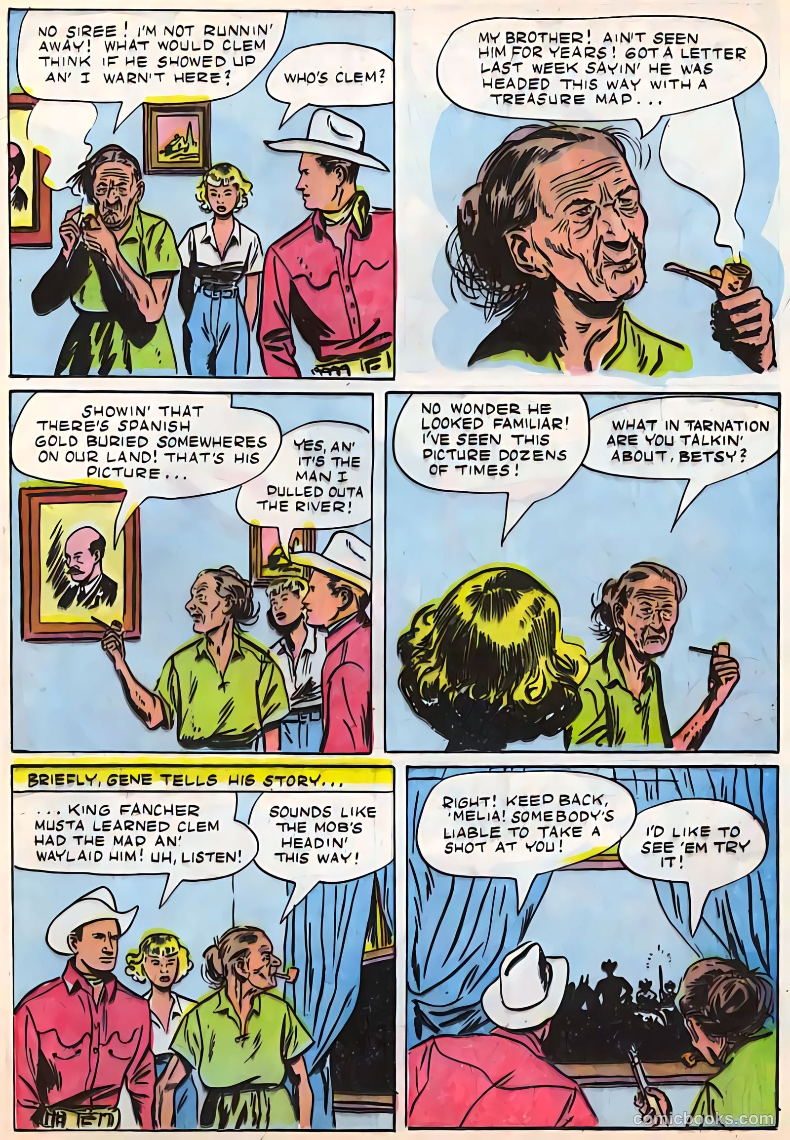 Gene Autry Comics #17 (1947) — page 24 of 26