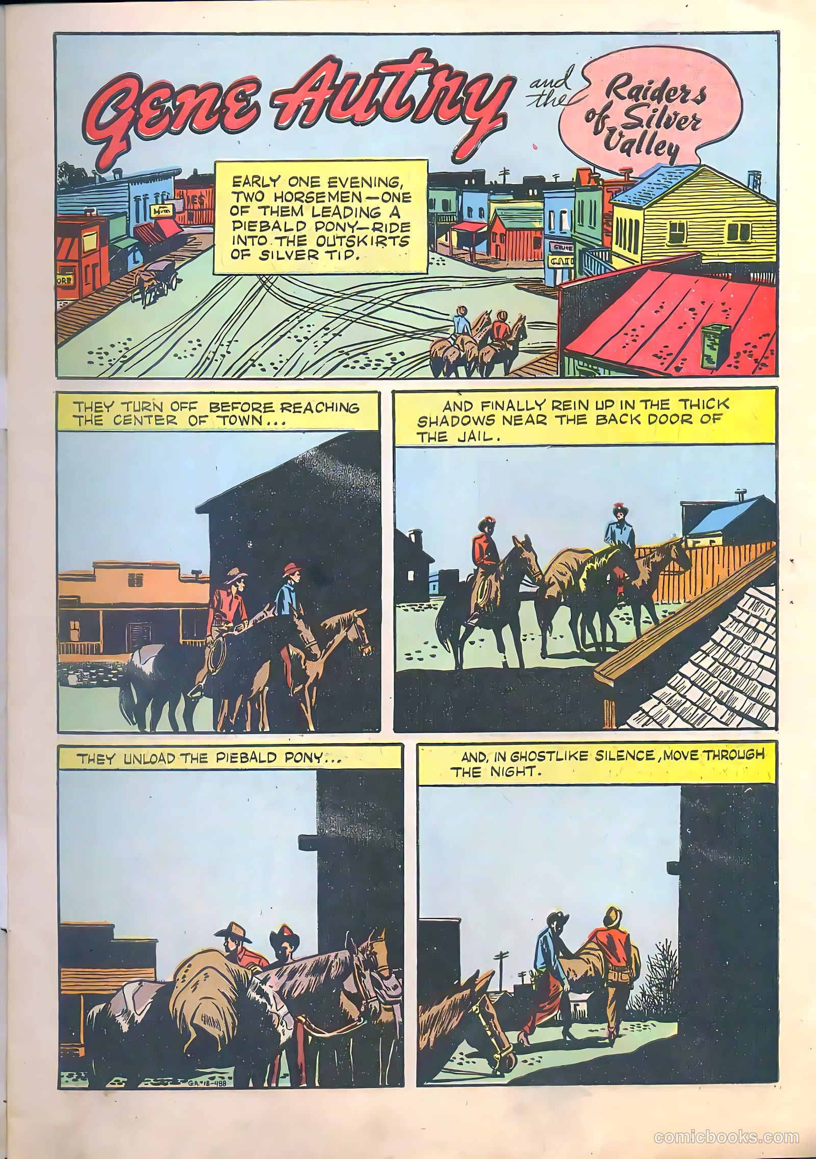 Gene Autry Comics #18 (1948) — page 3 of 36