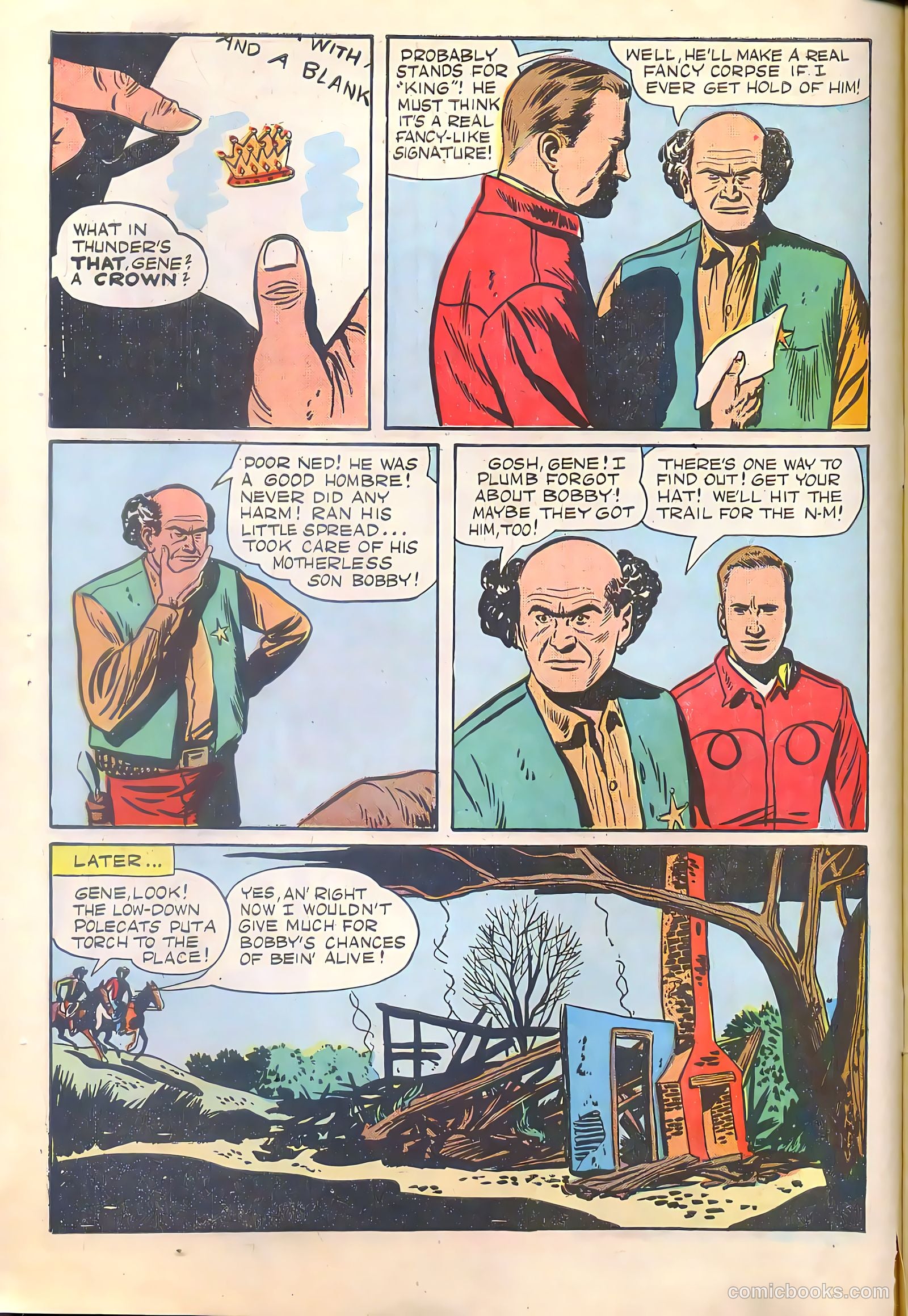 Gene Autry Comics #18 (1948) — page 6 of 36