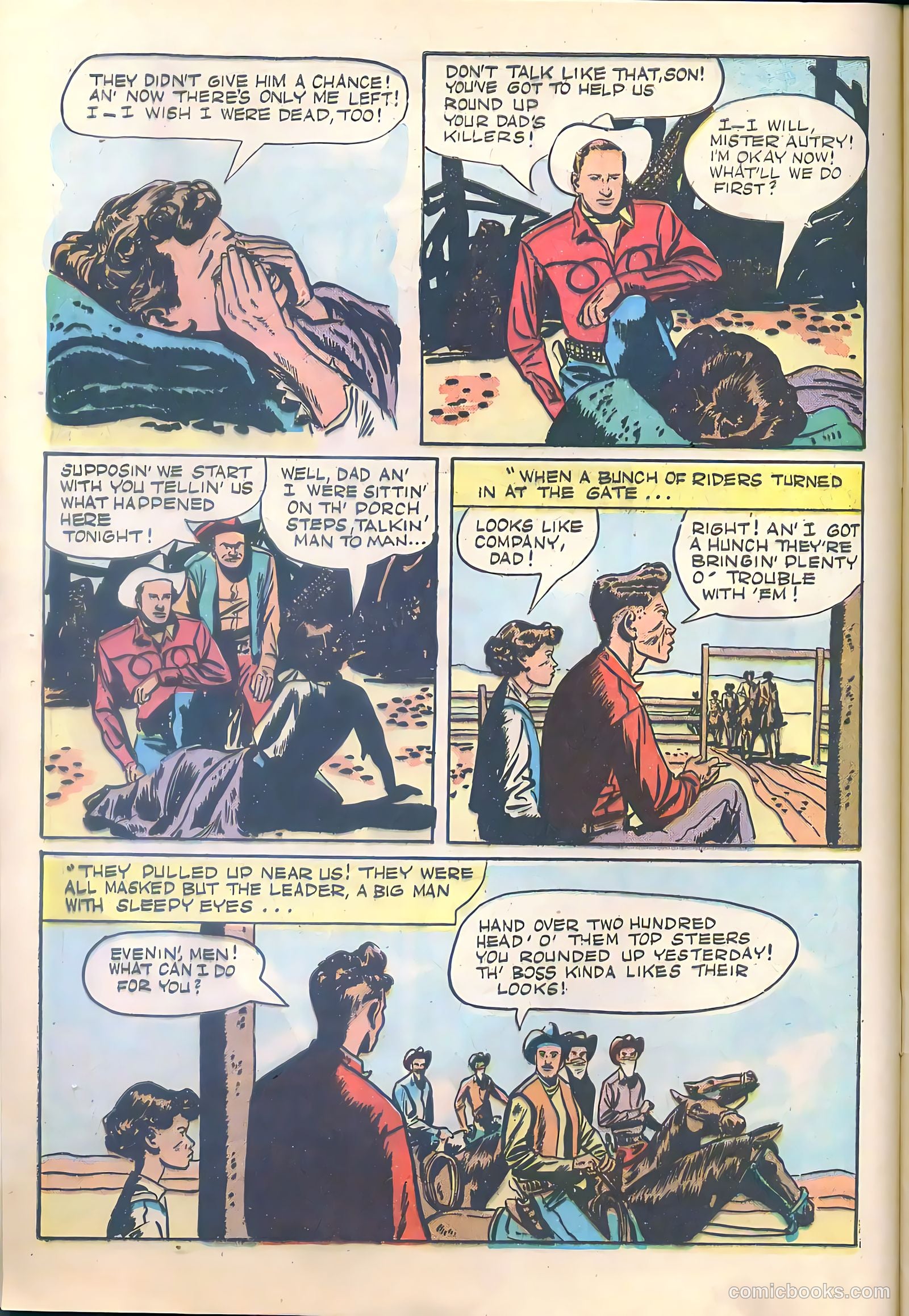 Gene Autry Comics #18 (1948) — page 8 of 36
