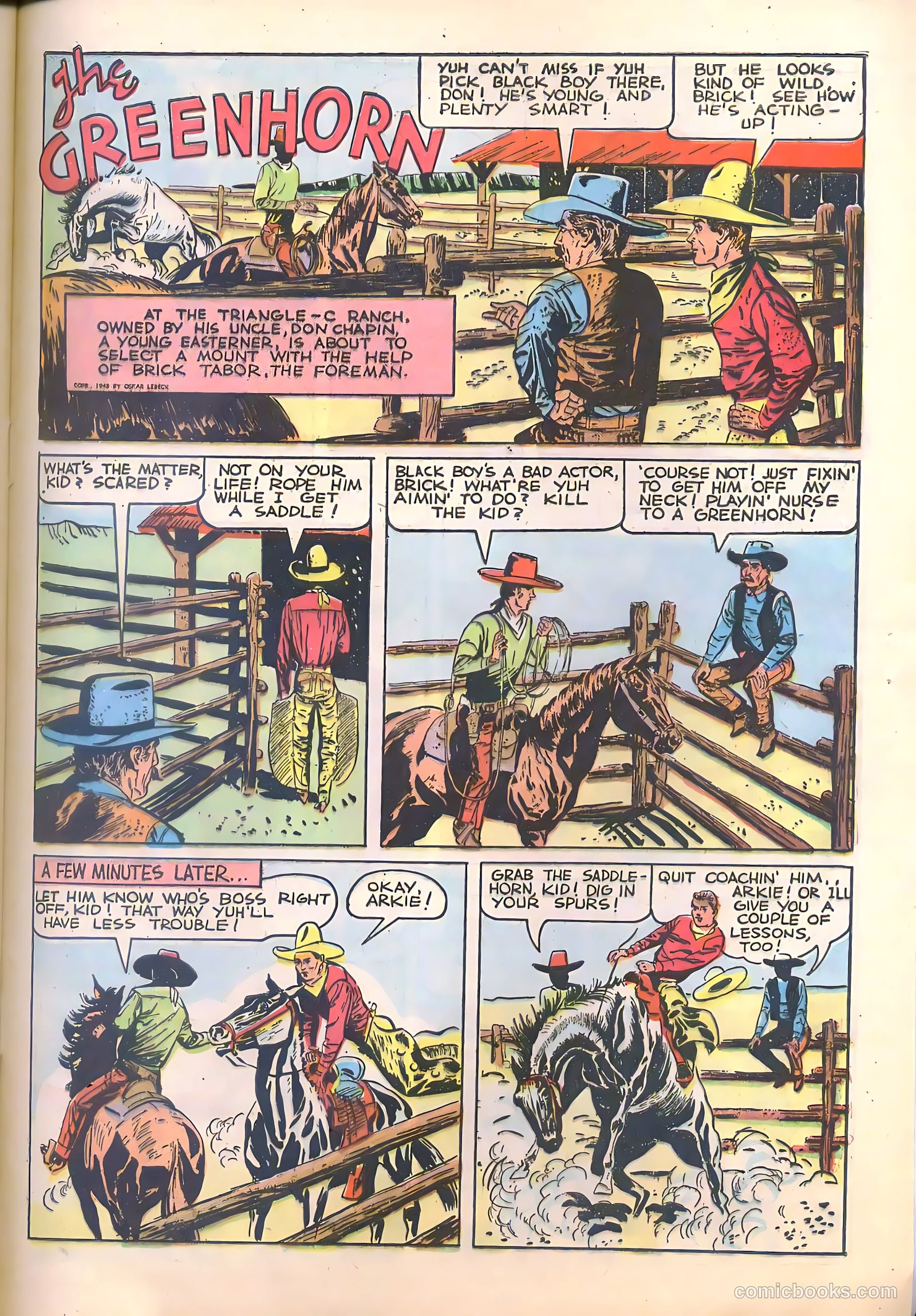 Gene Autry Comics #18 (1948) — page 29 of 36