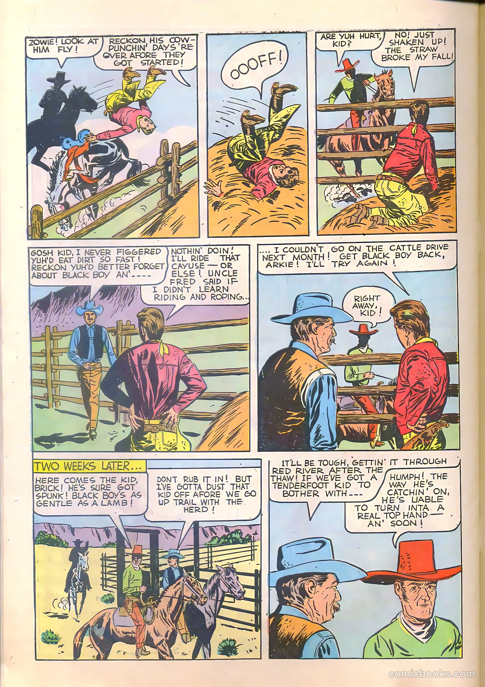 Gene Autry Comics #18 (1948) — page 30 of 36