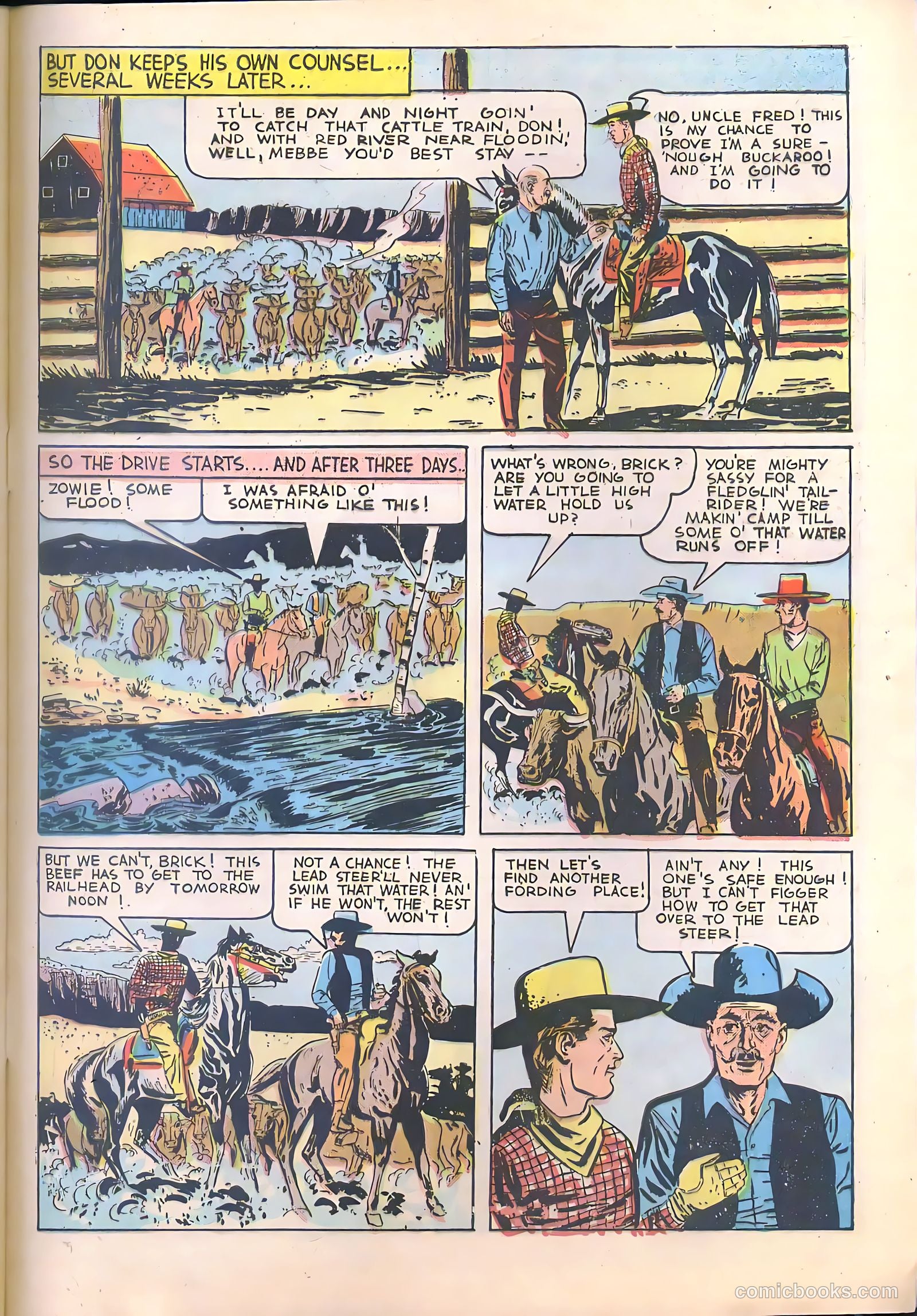 Gene Autry Comics #18 (1948) — page 33 of 36