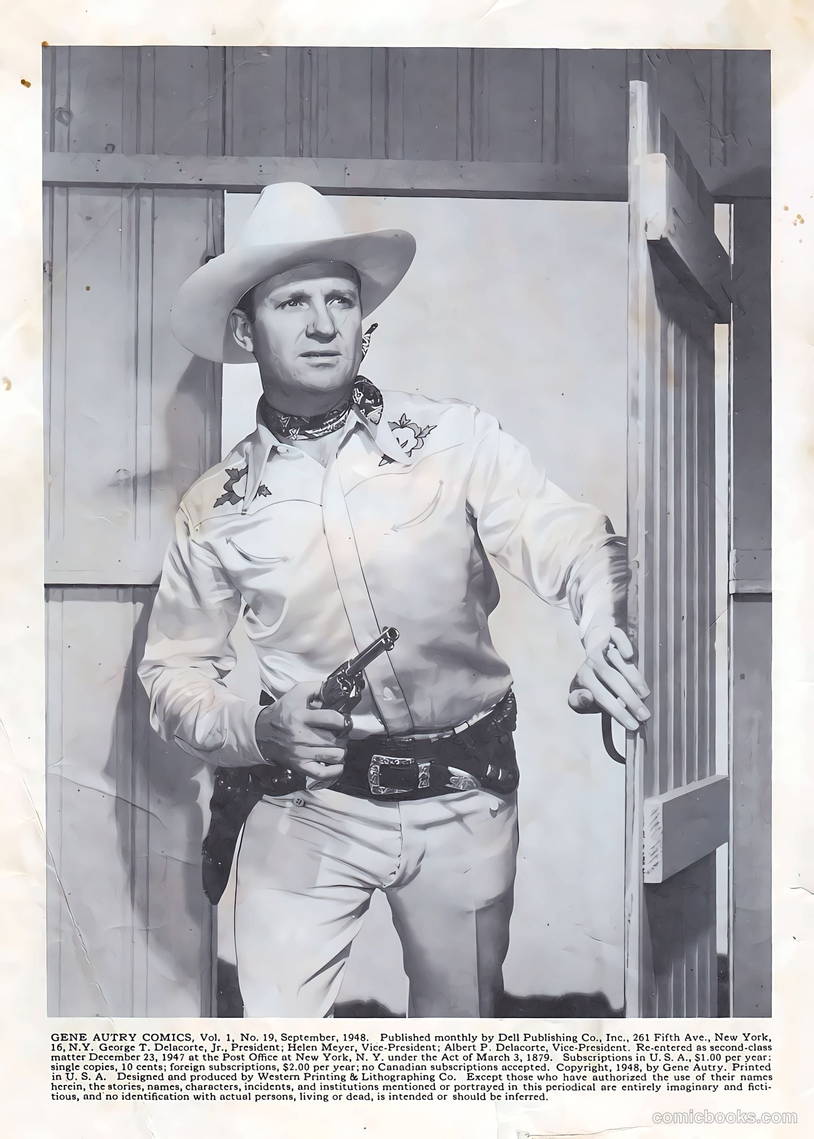 Gene Autry Comics #19 (1948) — page 2 of 36