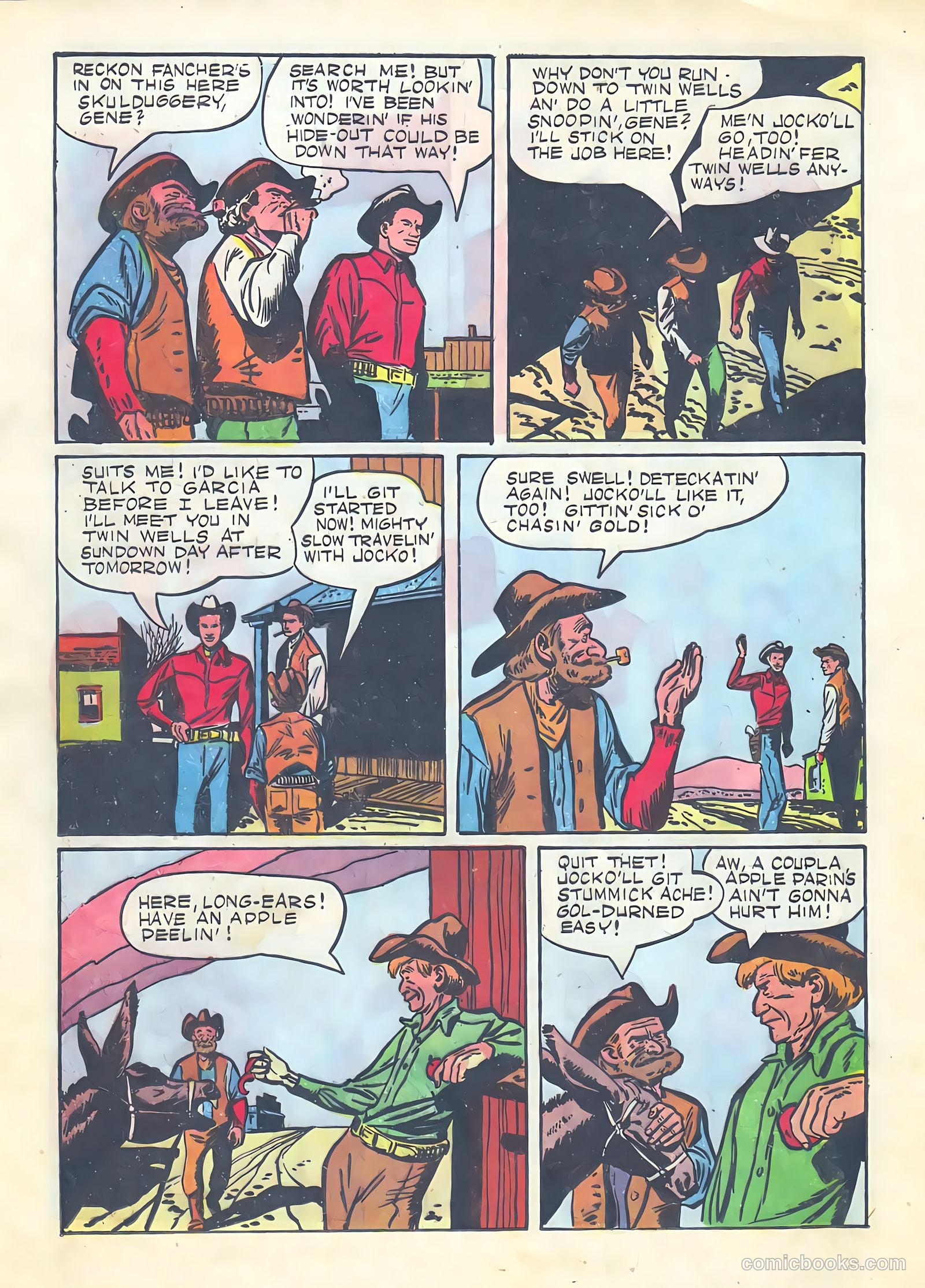 Gene Autry Comics #19 (1948) — page 16 of 36