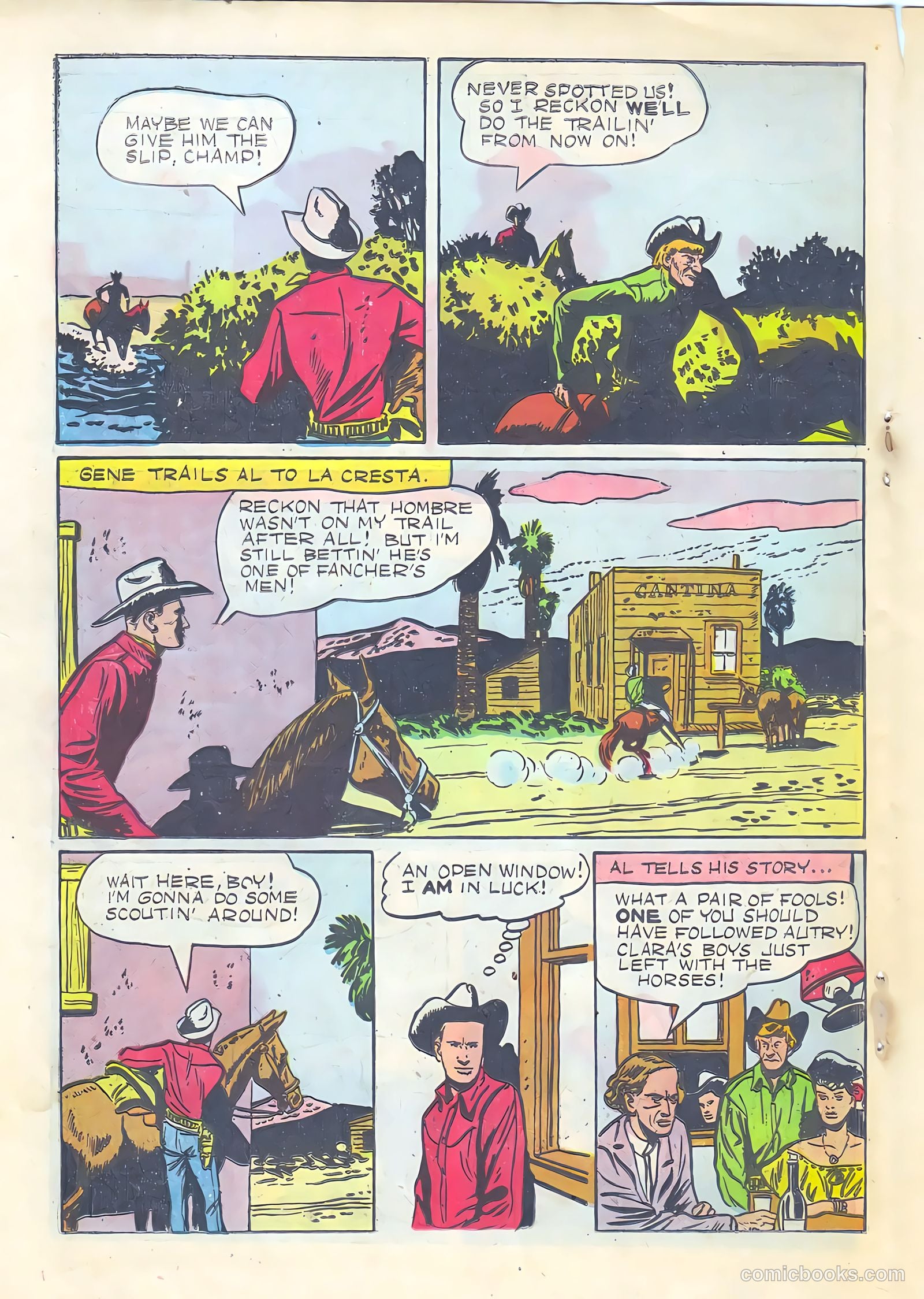 Gene Autry Comics #19 (1948) — page 22 of 36