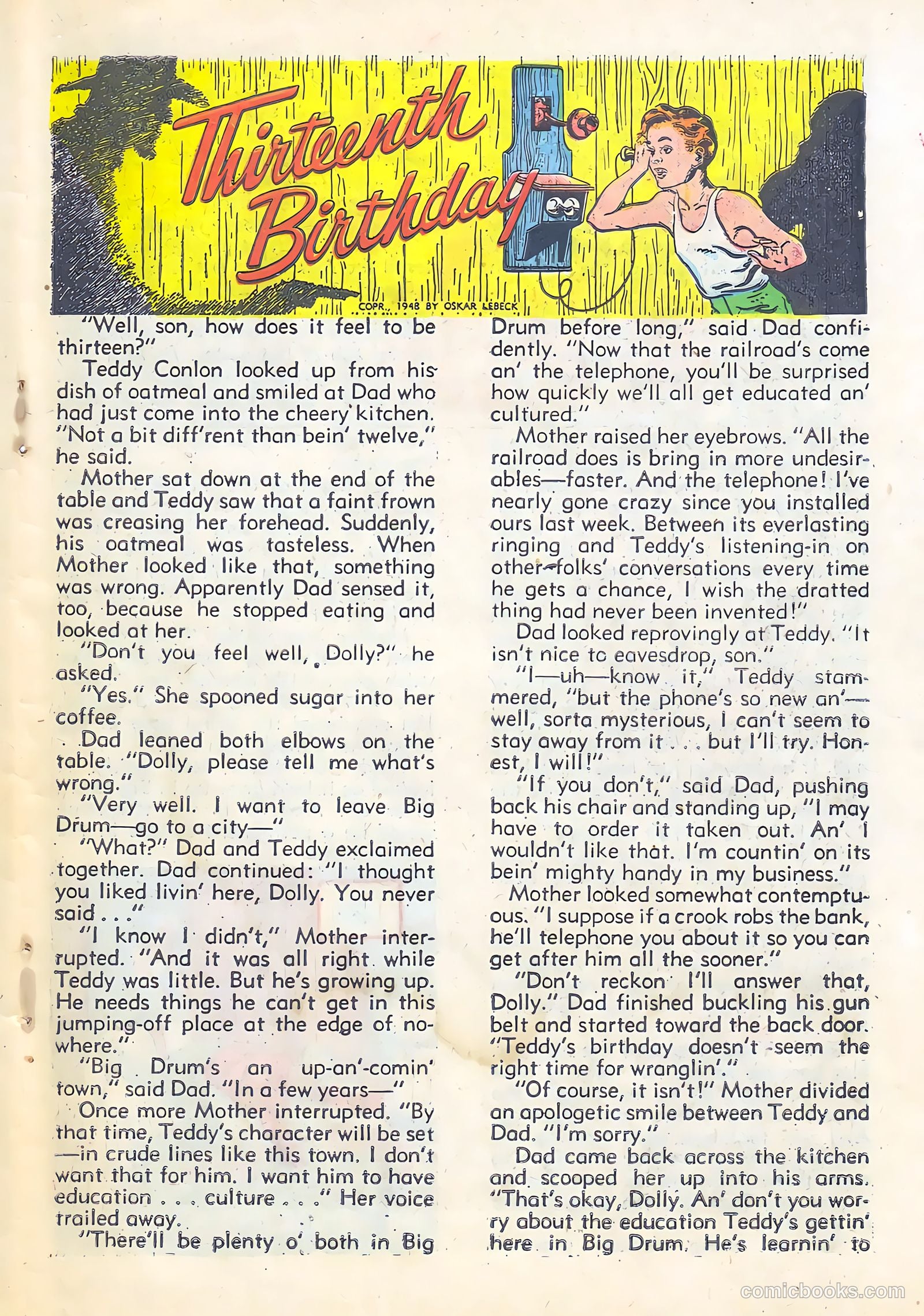 Gene Autry Comics #19 (1948) — page 27 of 36