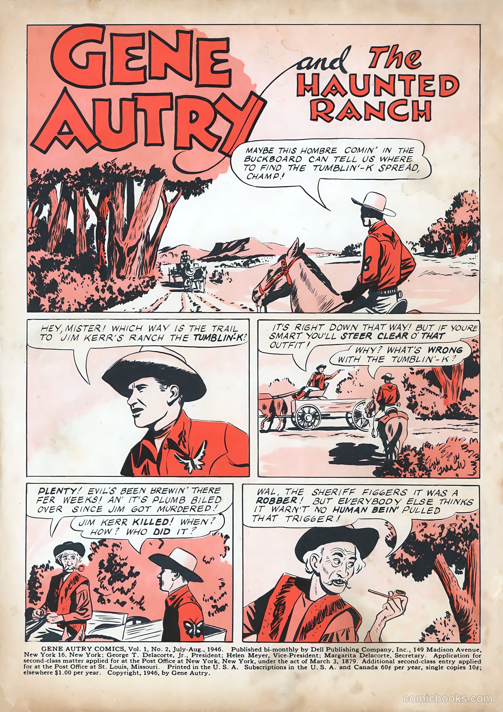 Gene Autry Comics #2 (1946) — page 3 of 53