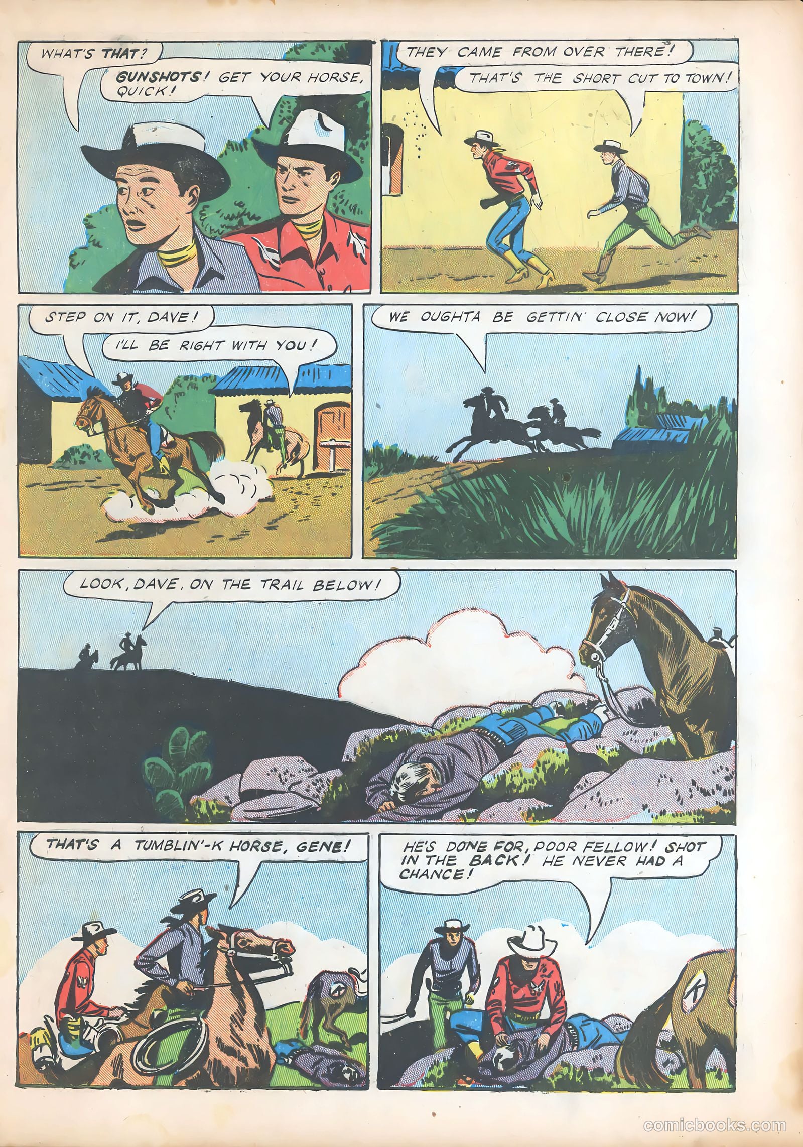 Gene Autry Comics #2 (1946) — page 6 of 53