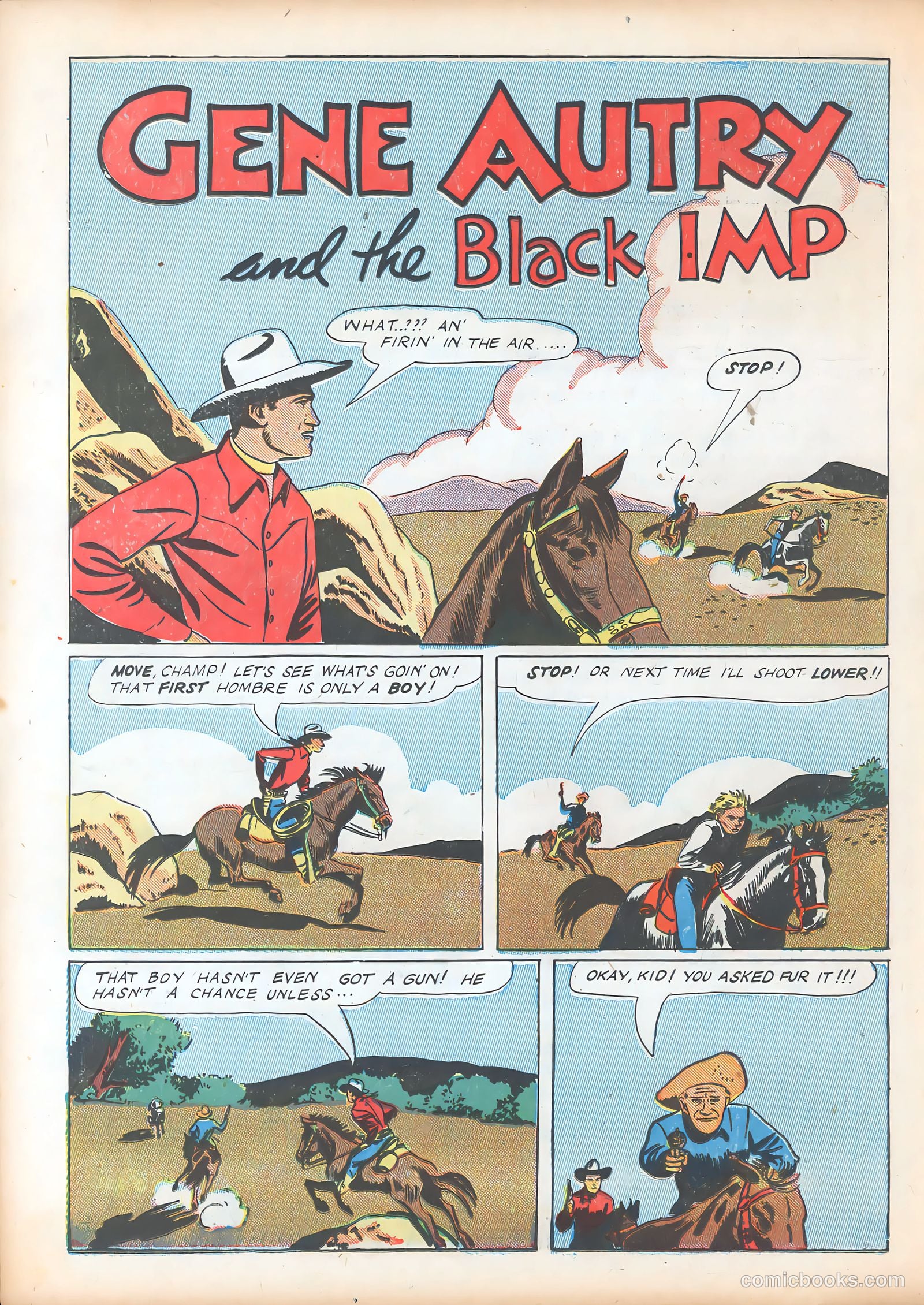Gene Autry Comics #2 (1946) — page 33 of 53
