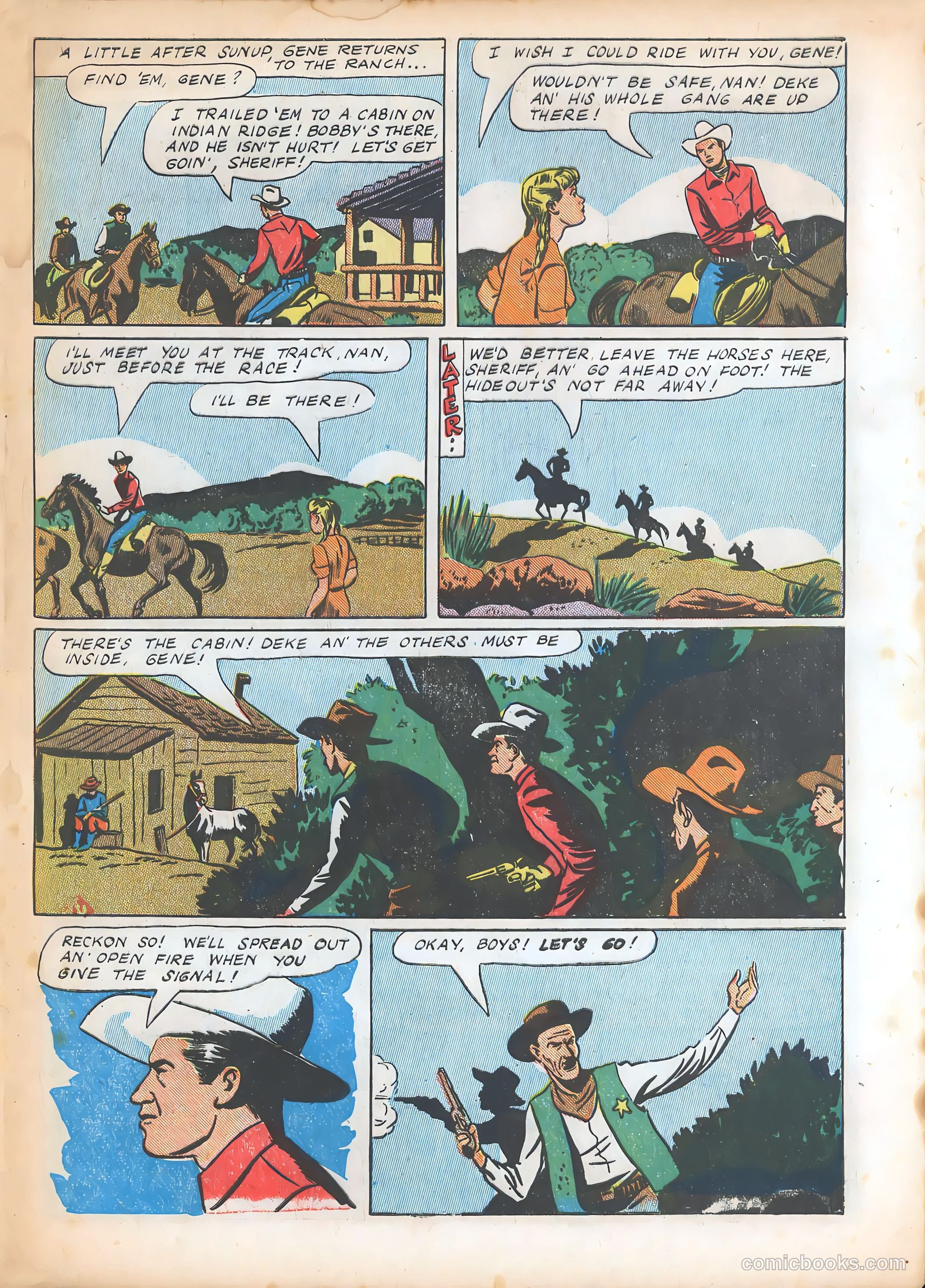 Gene Autry Comics #2 (1946) — page 50 of 53