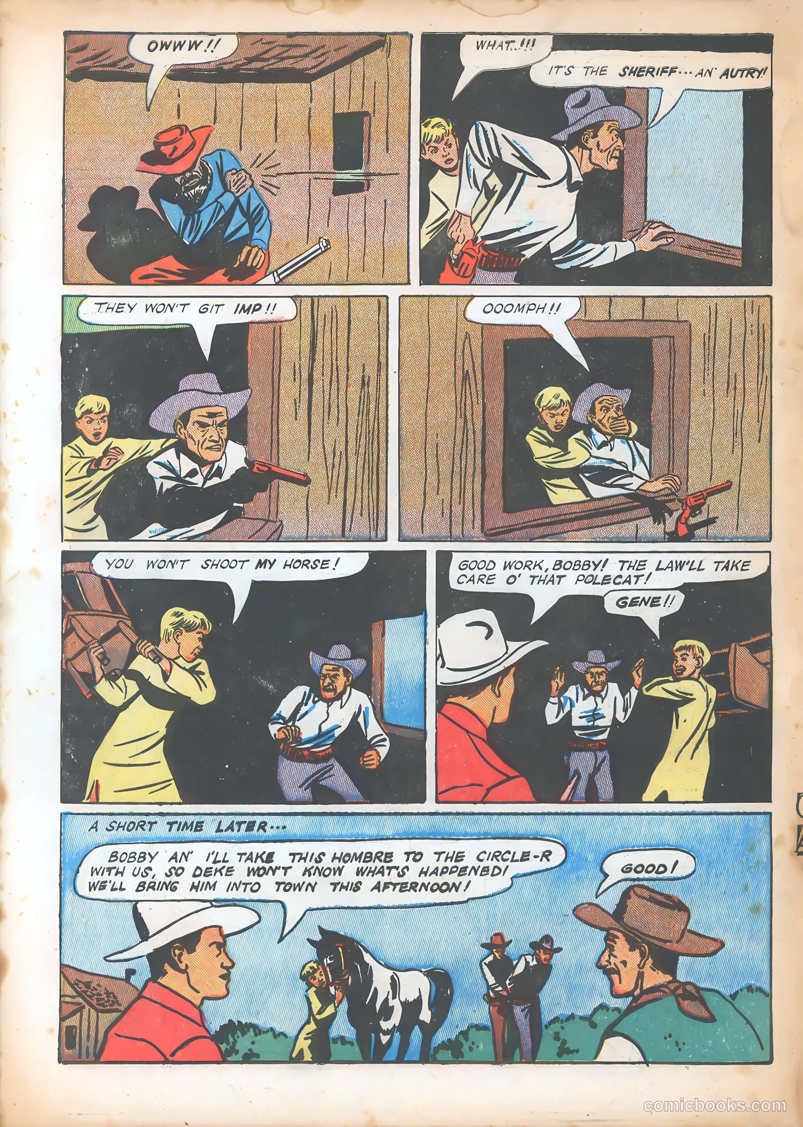Gene Autry Comics #2 (1946) — page 51 of 53