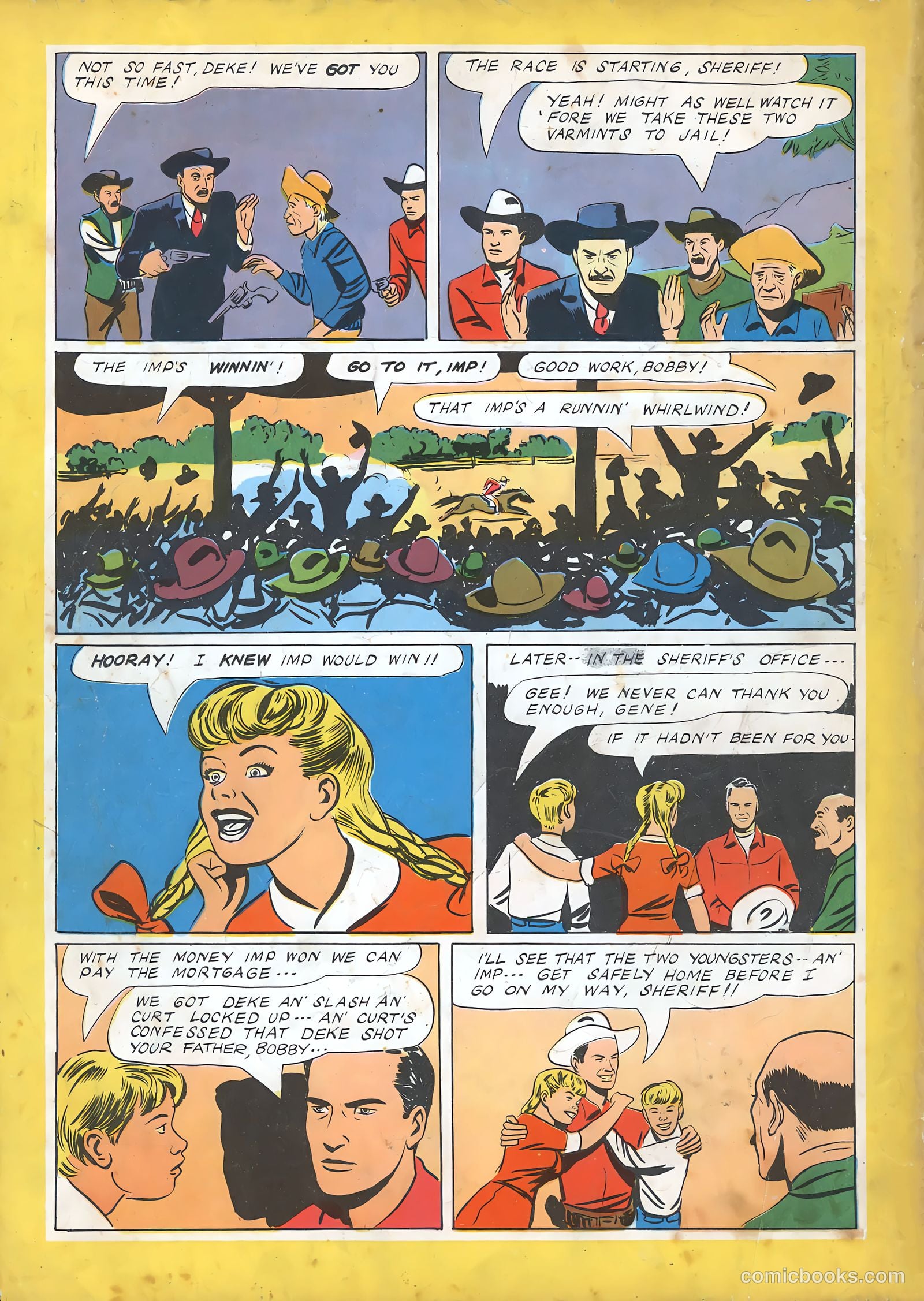 Gene Autry Comics #2 (1946) — page 53 of 53