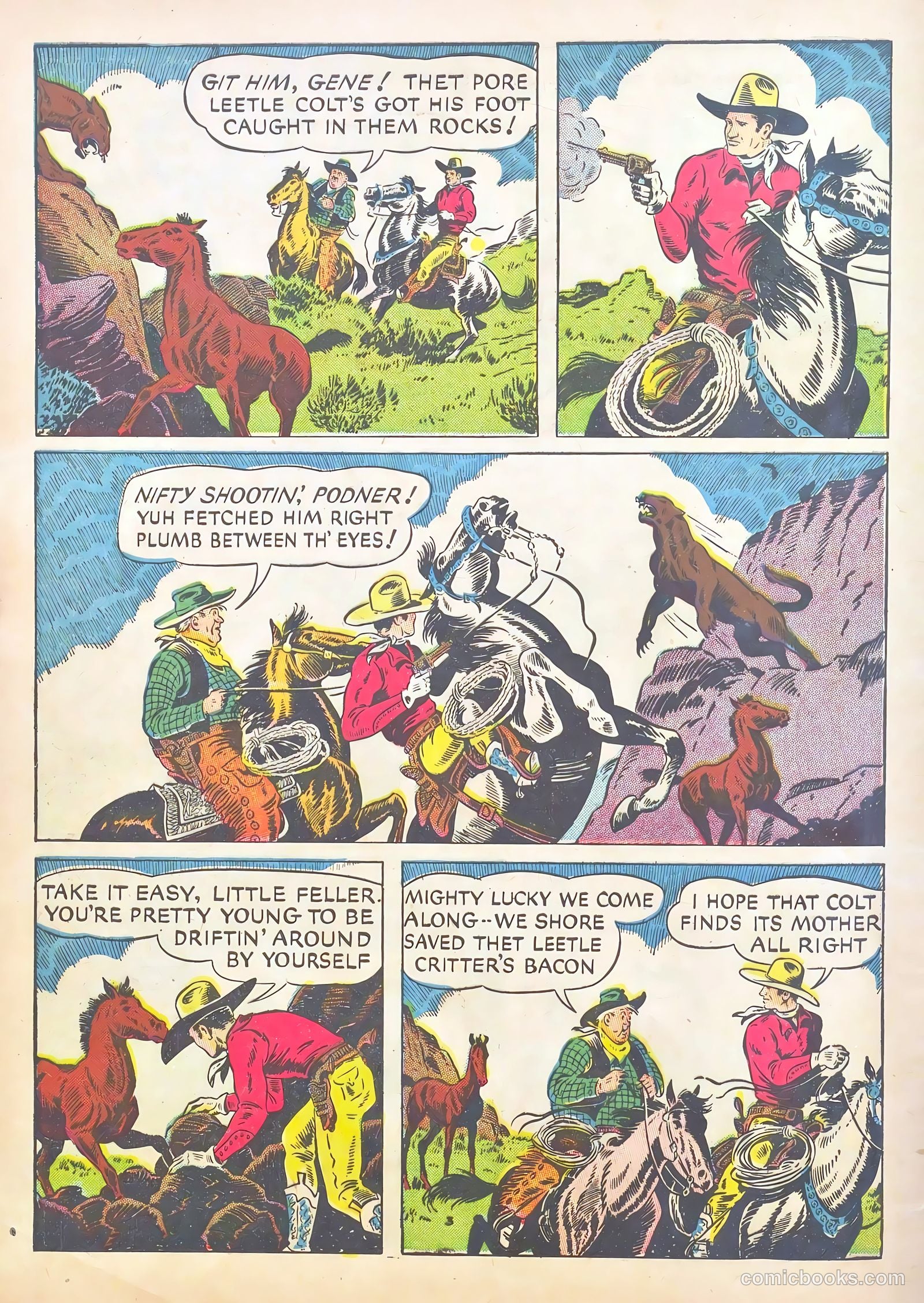 Gene Autry Comics #2 (1942) — page 4 of 68