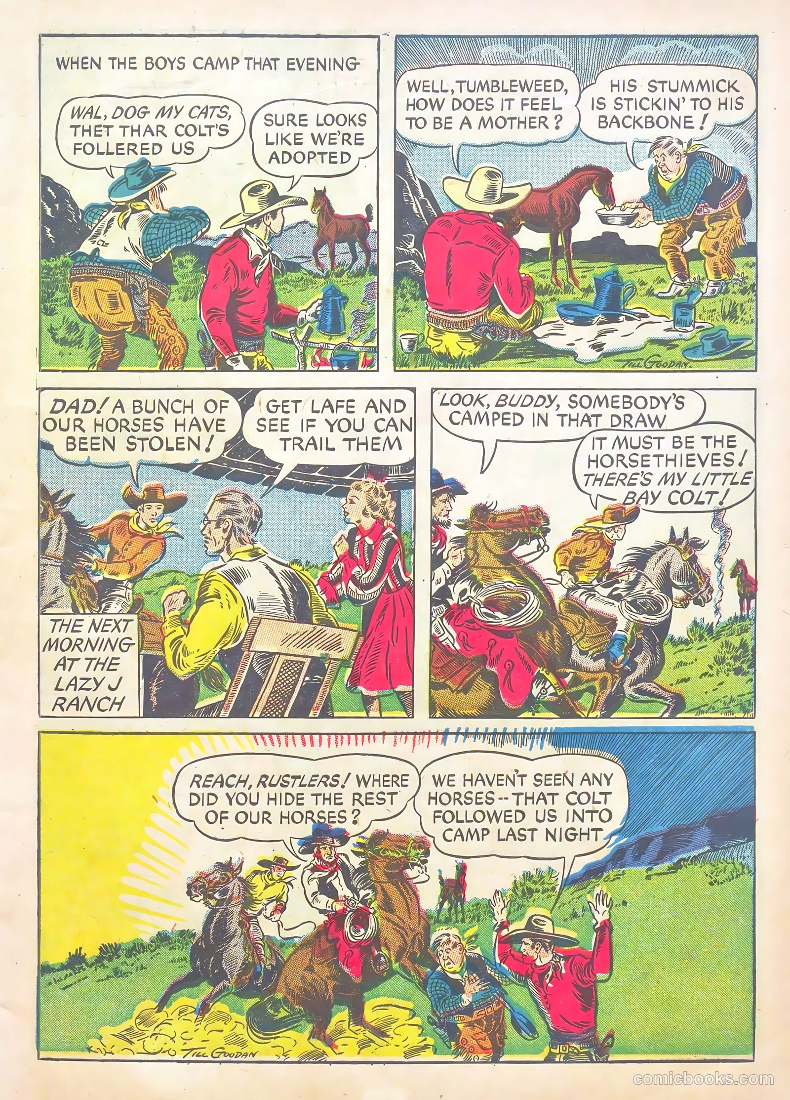 Gene Autry Comics #2 (1942) — page 5 of 68