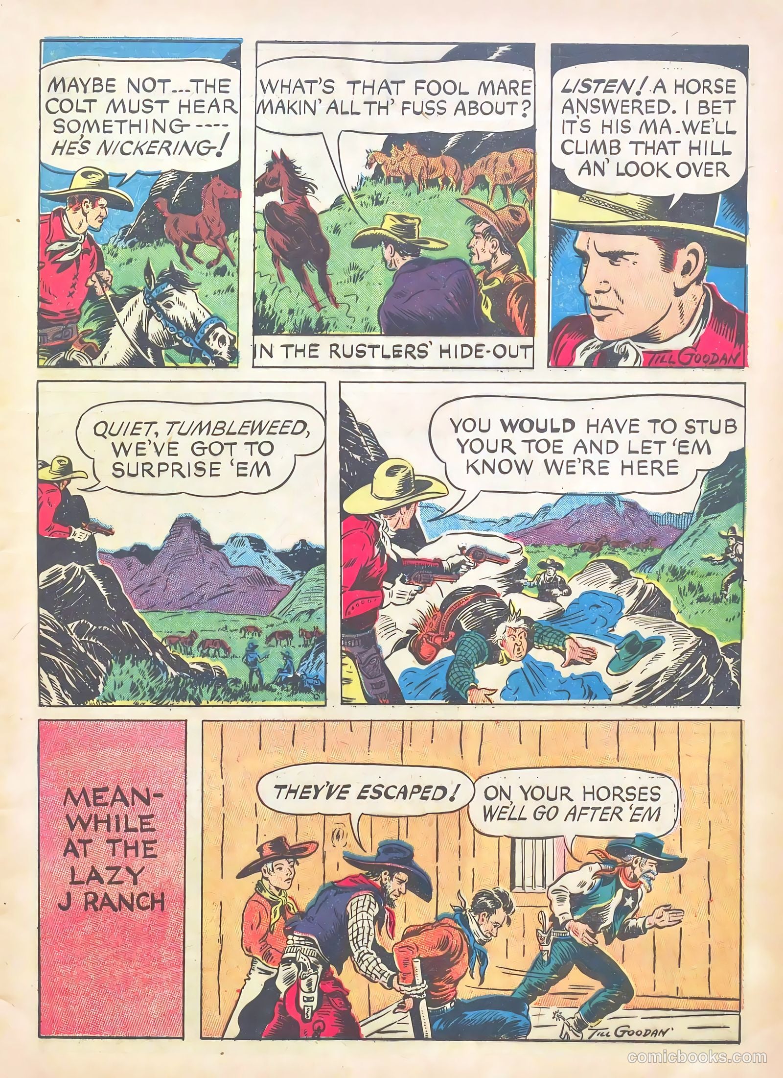 Gene Autry Comics #2 (1942) — page 7 of 68