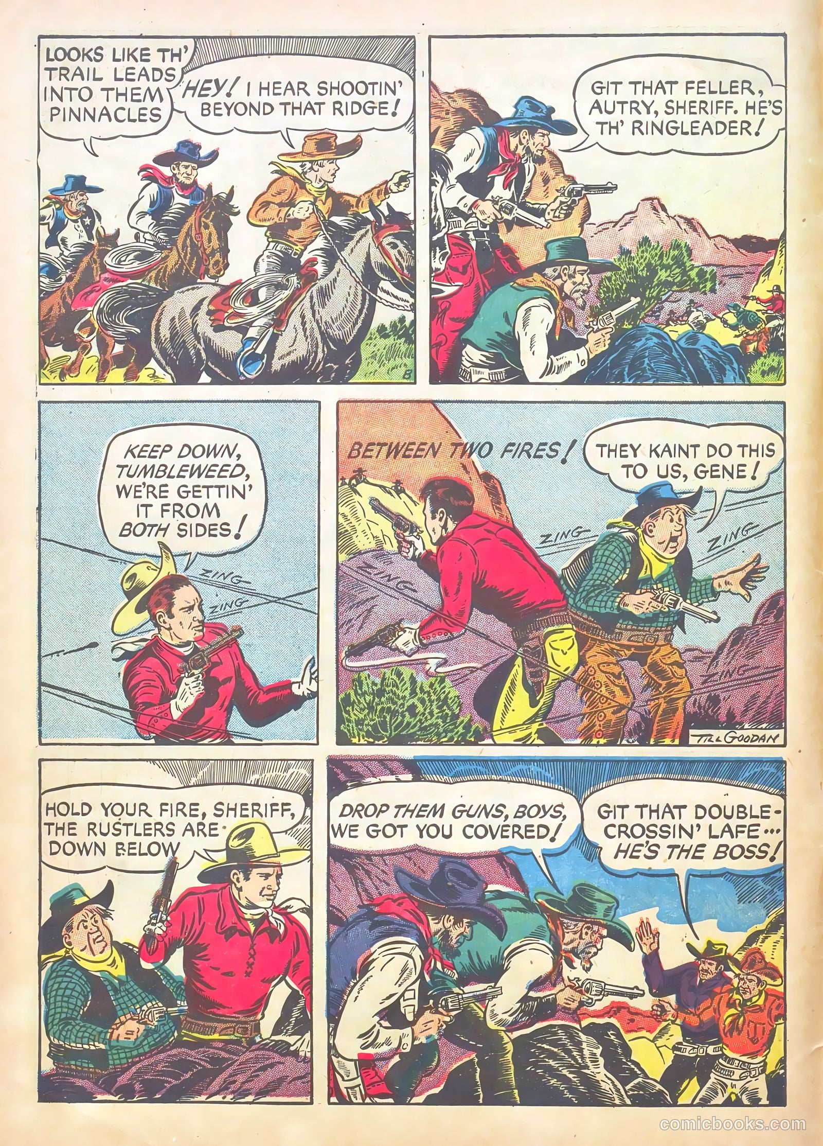 Gene Autry Comics #2 (1942) — page 8 of 68