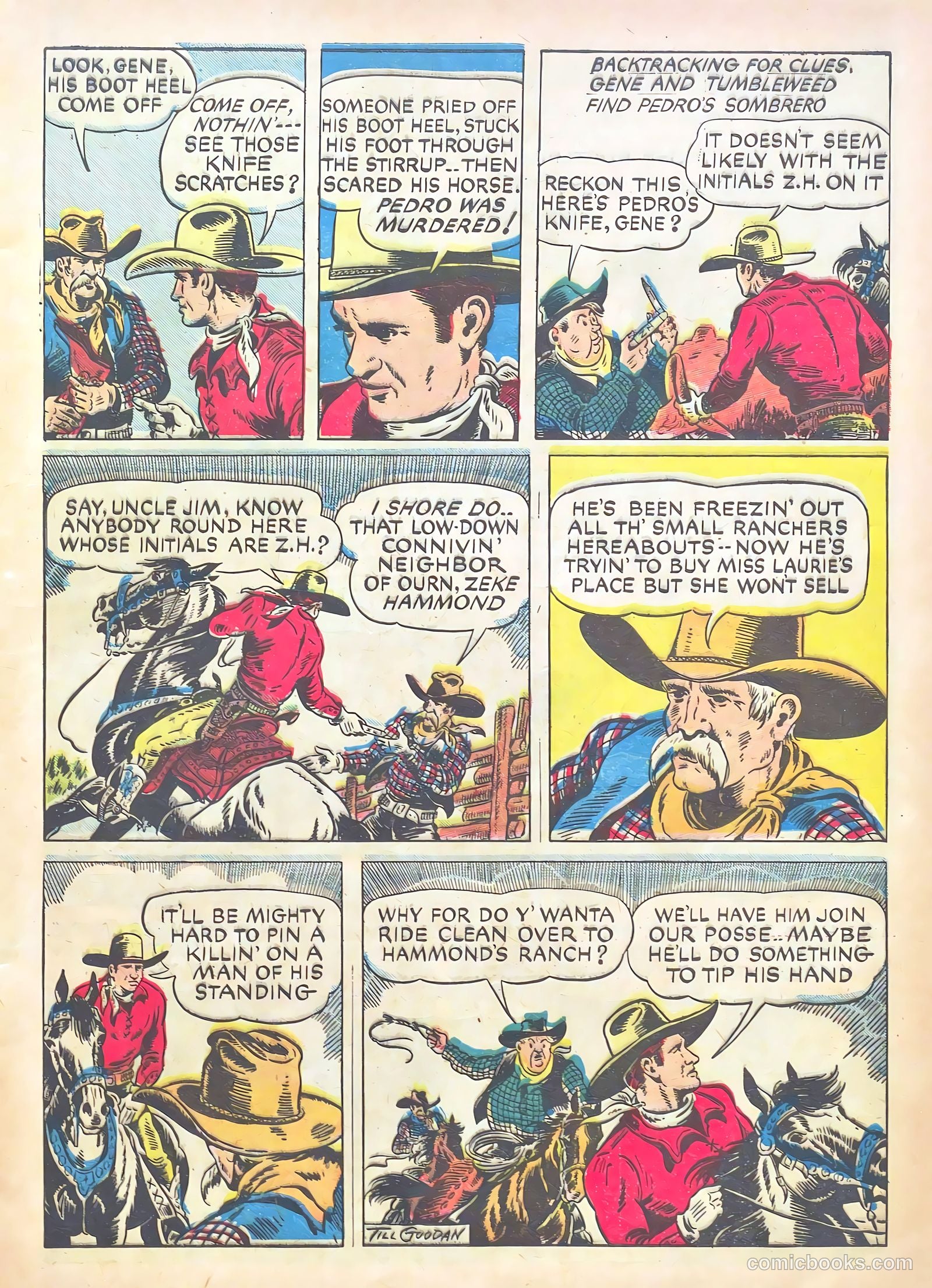 Gene Autry Comics #2 (1942) — page 15 of 68