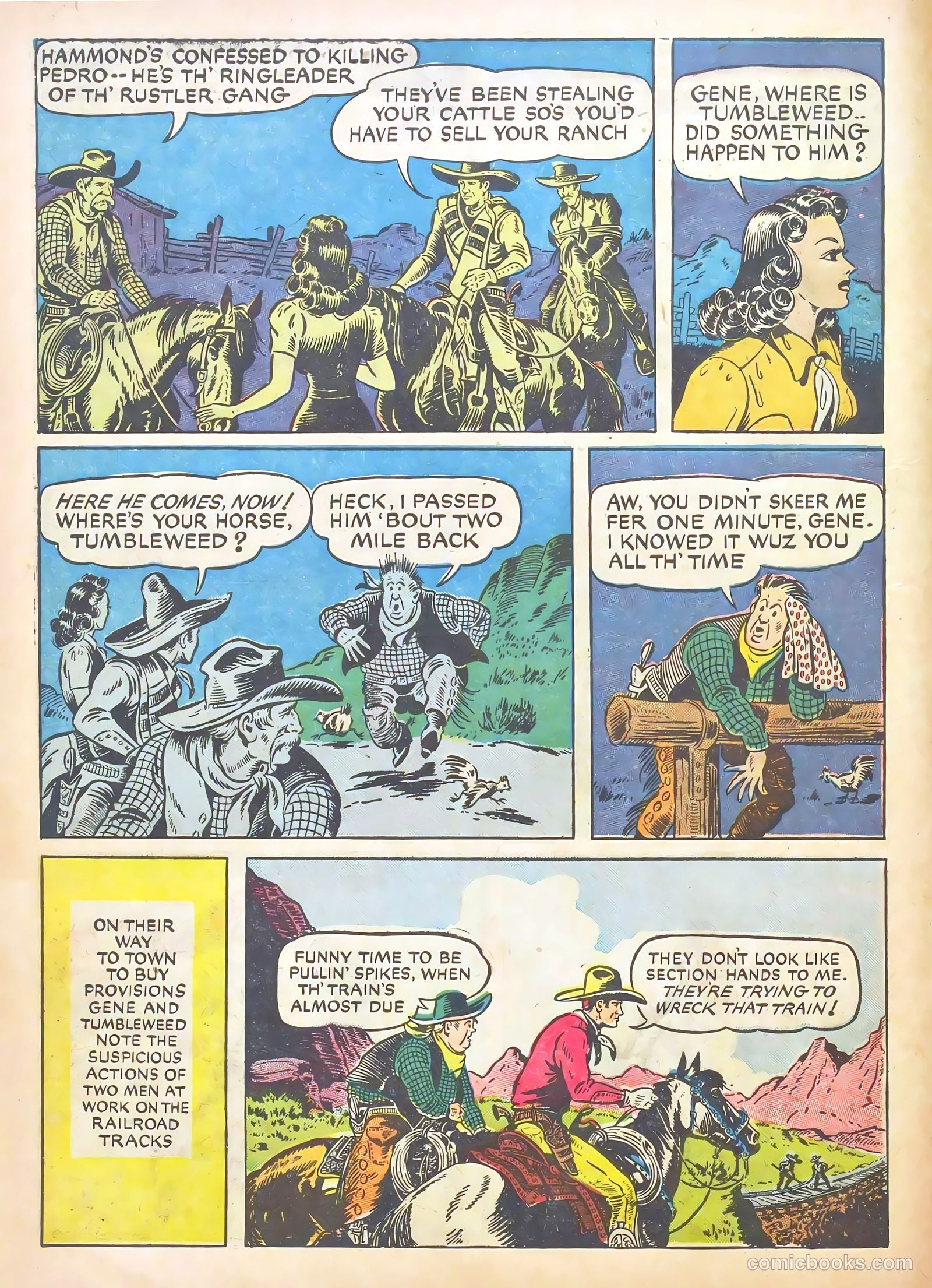 Gene Autry Comics #2 (1942) — page 18 of 68