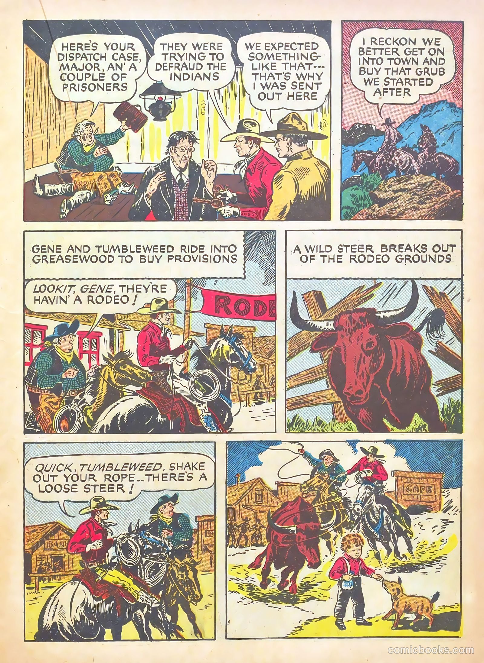 Gene Autry Comics #2 (1942) — page 29 of 68