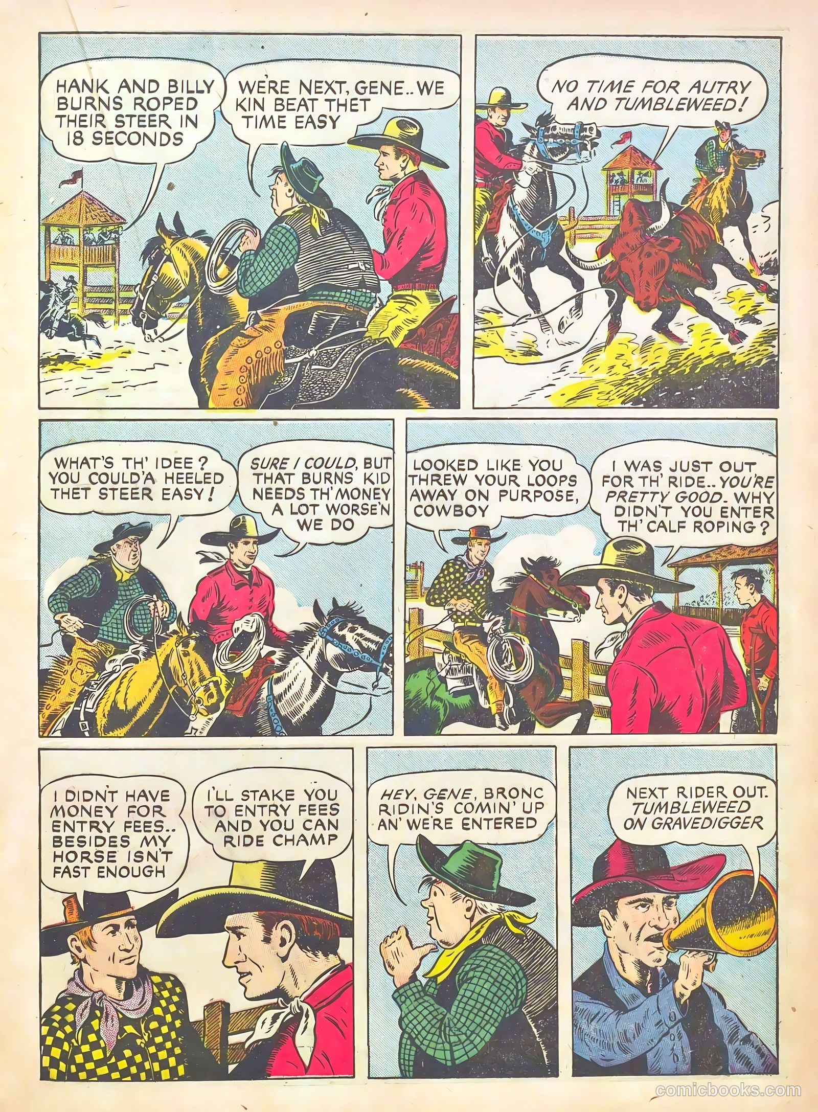Gene Autry Comics #2 (1942) — page 33 of 68