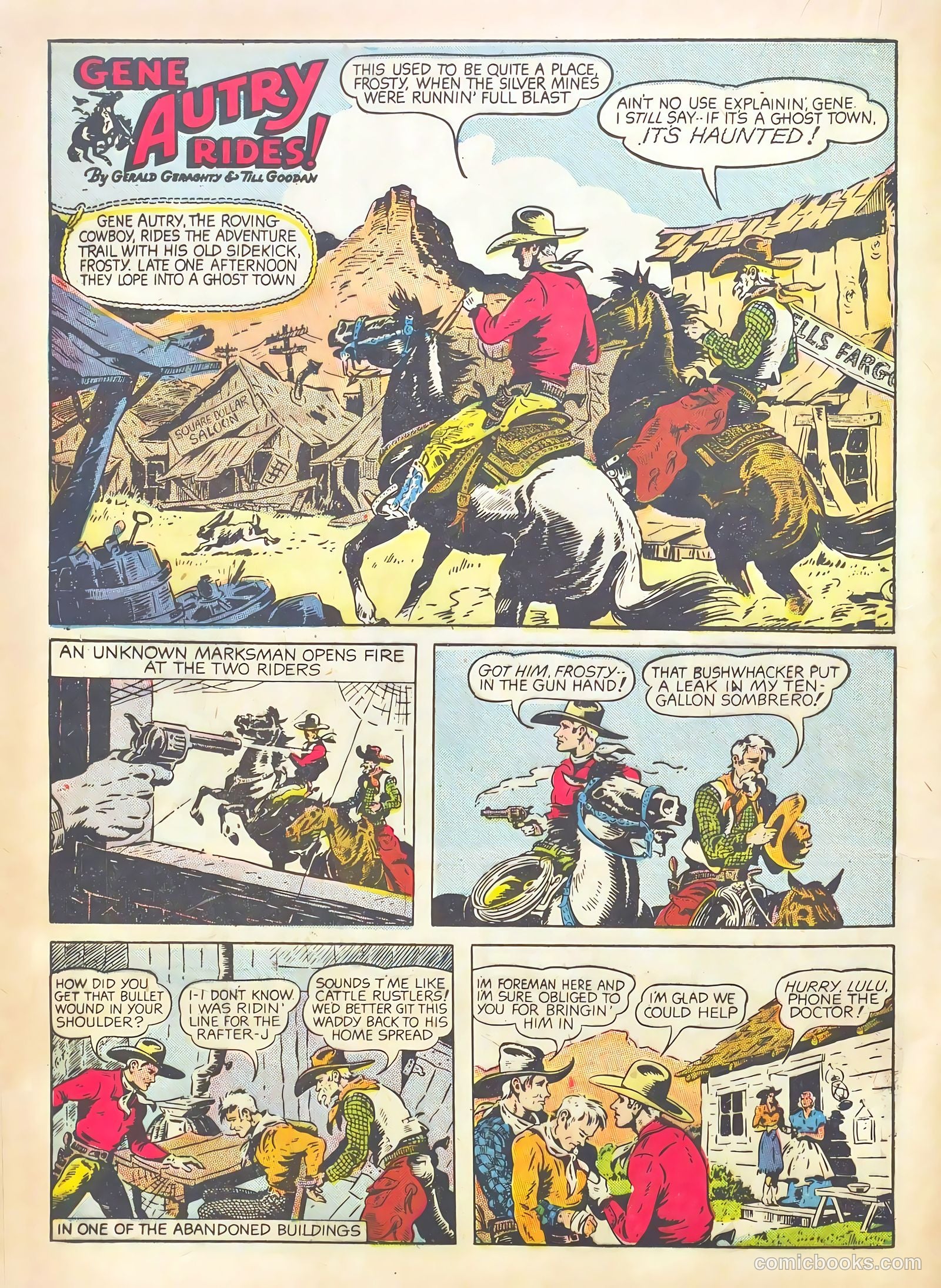 Gene Autry Comics #2 (1942) — page 36 of 68