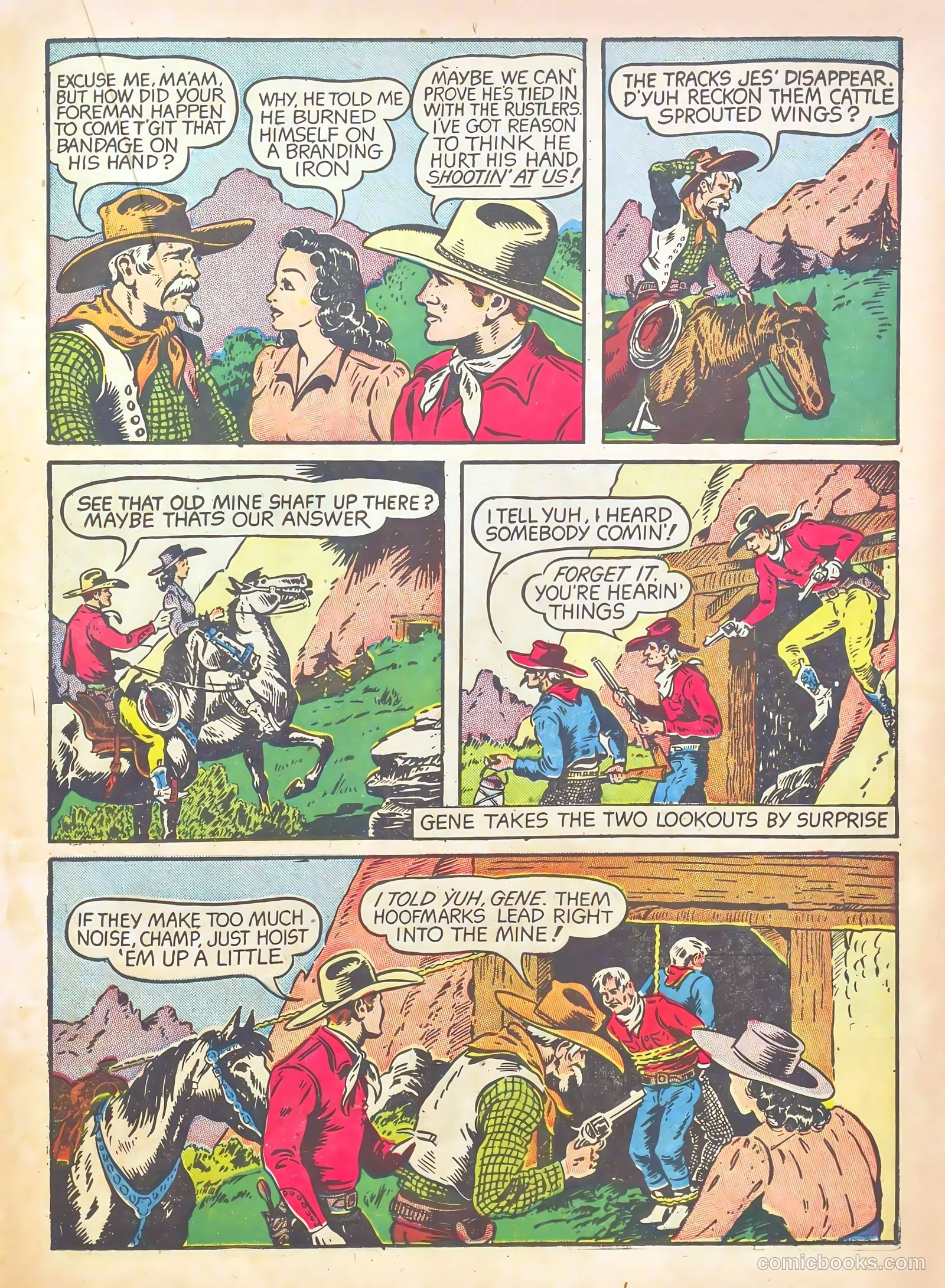 Gene Autry Comics #2 (1942) — page 37 of 68