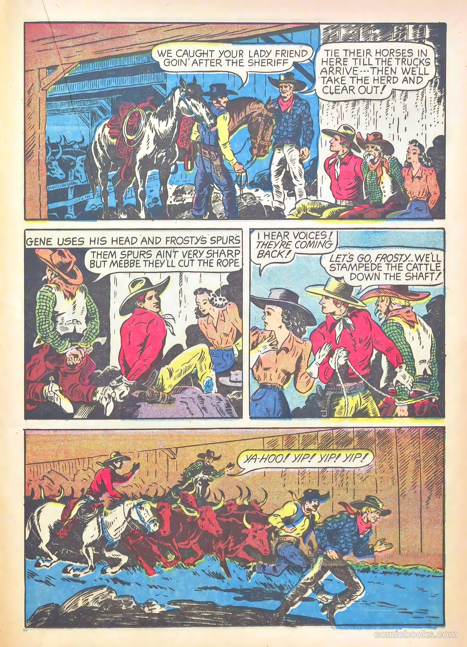 Gene Autry Comics #2 (1942) — page 39 of 68