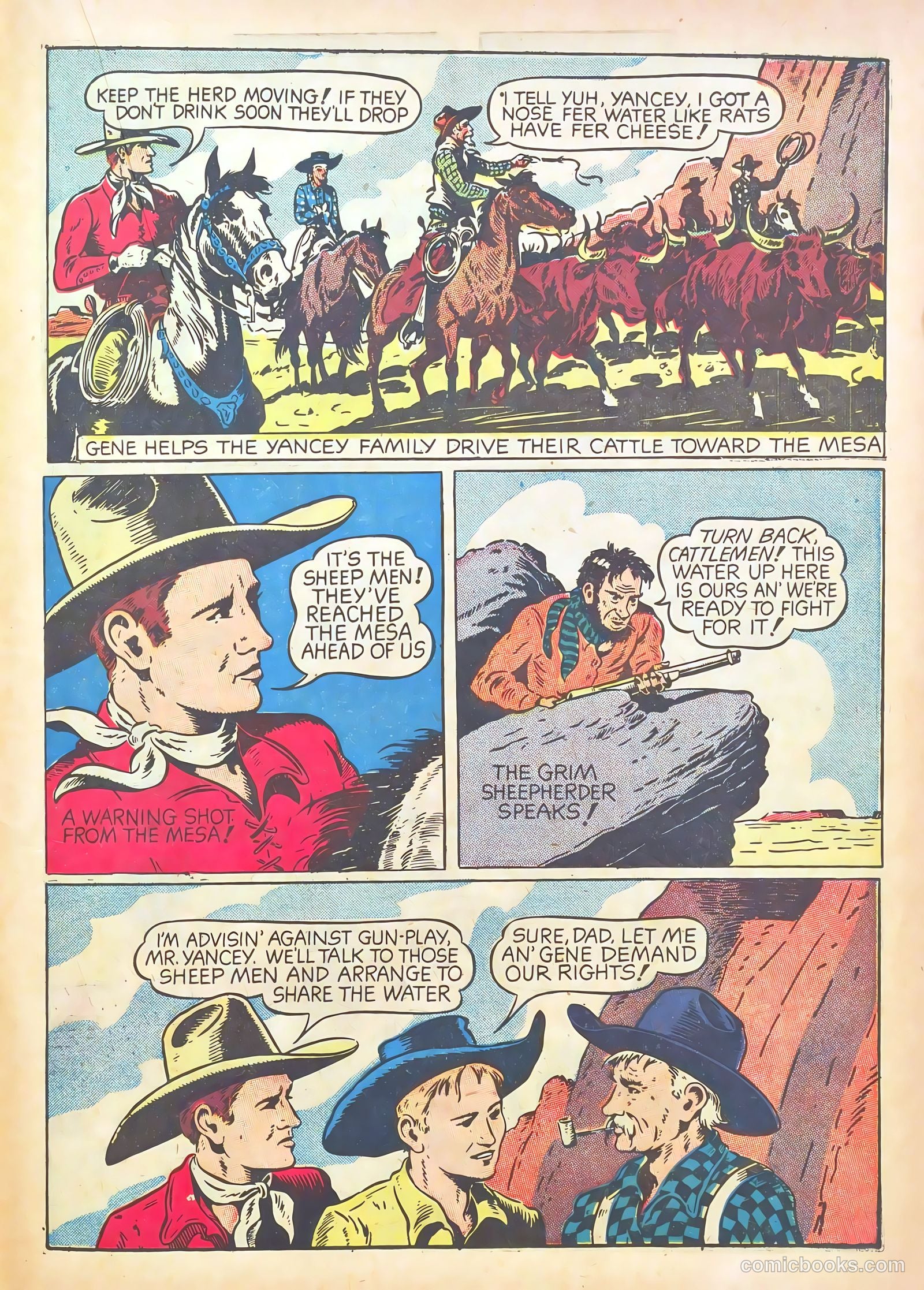 Gene Autry Comics #2 (1942) — page 43 of 68