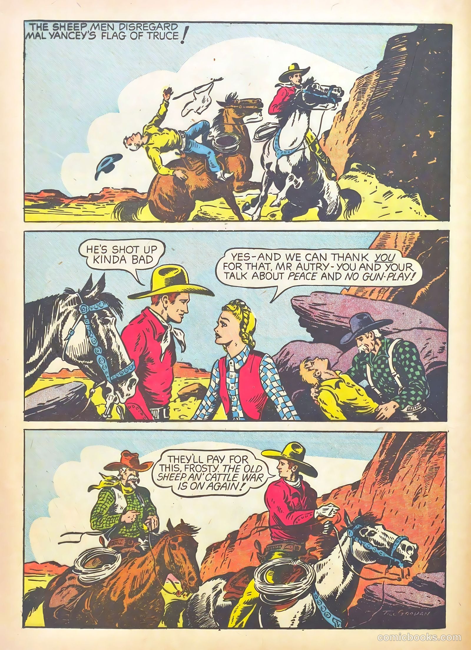 Gene Autry Comics #2 (1942) — page 44 of 68