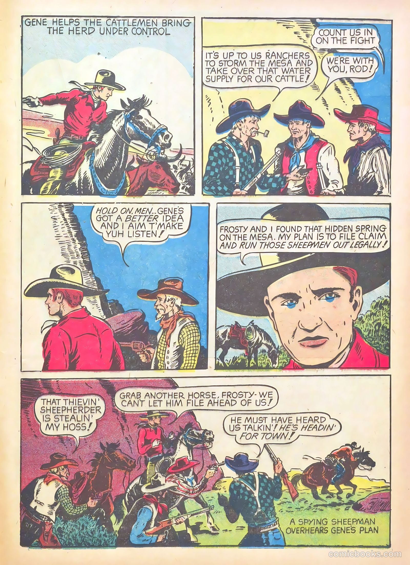 Gene Autry Comics #2 (1942) — page 47 of 68