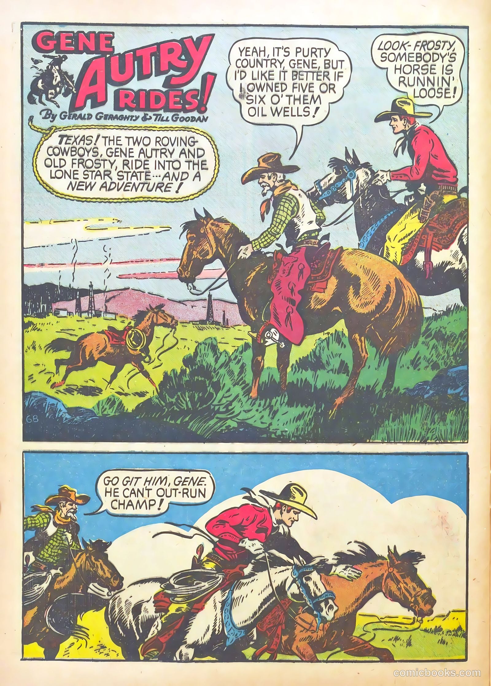 Gene Autry Comics #2 (1942) — page 52 of 68